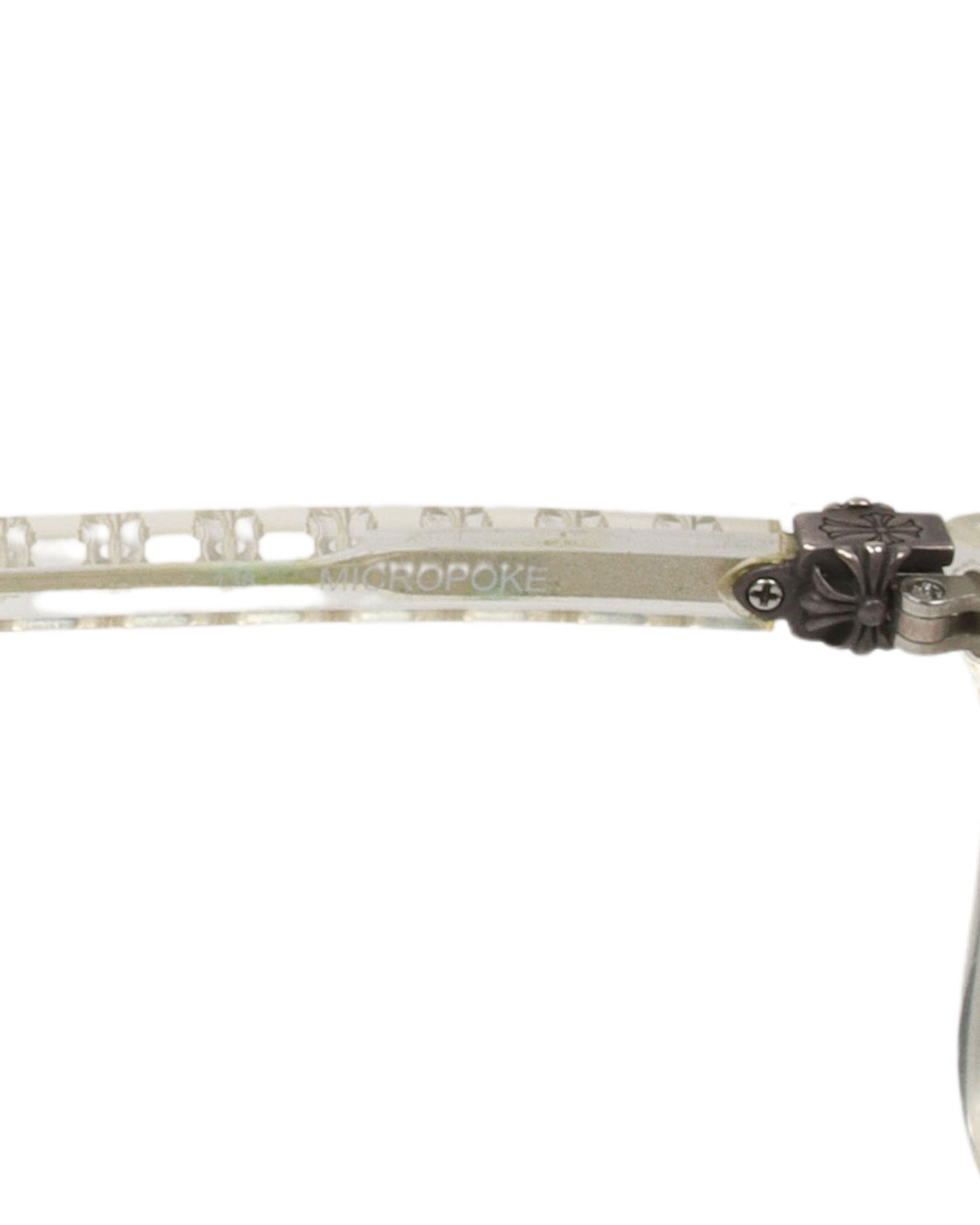 "MICROPOKE" Clear Lens Sunglasses