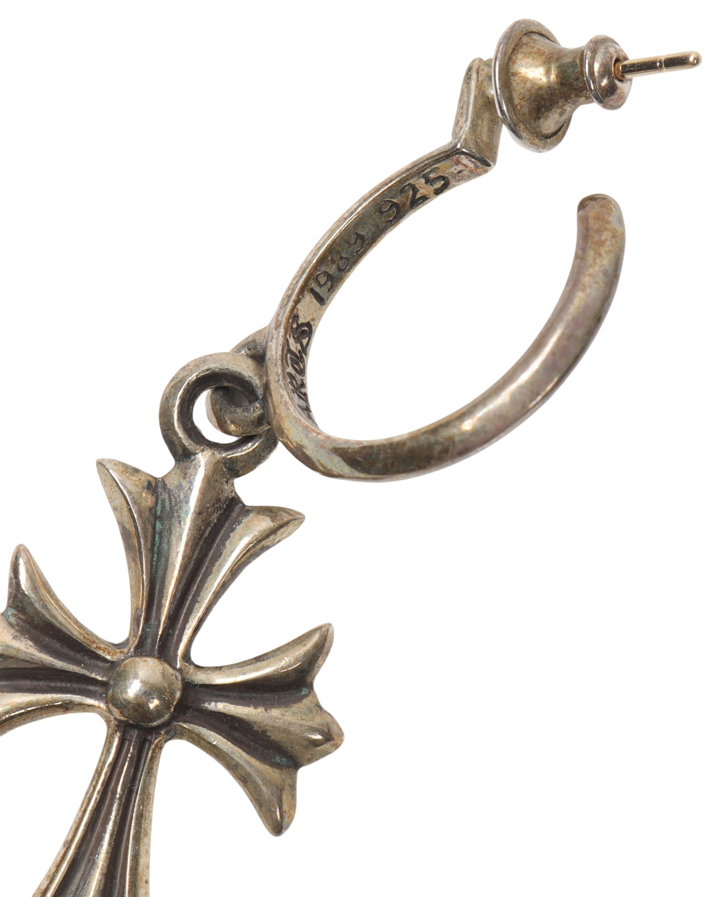 Dangling Cross Earring