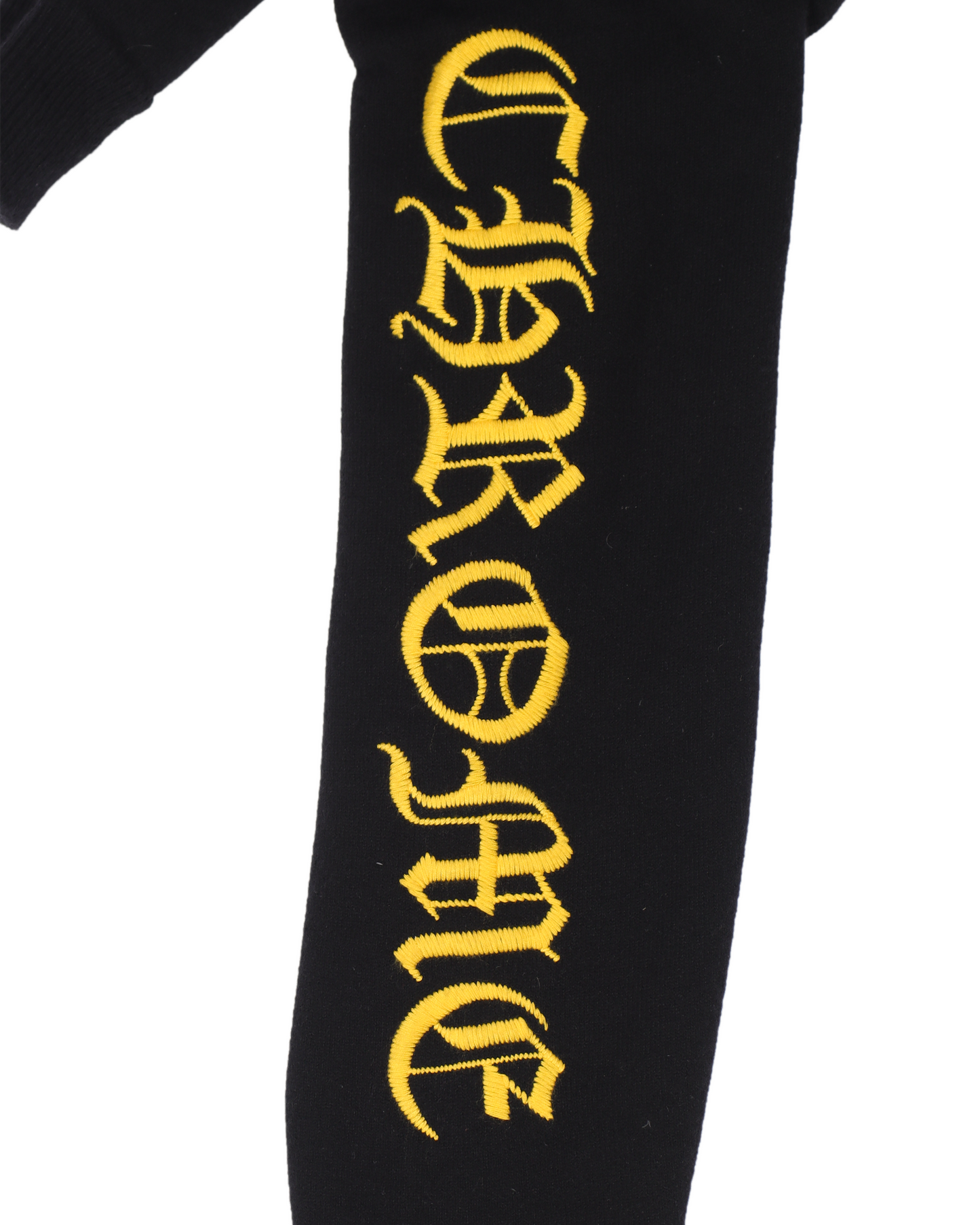 Embroidered Cashmere Hoodie