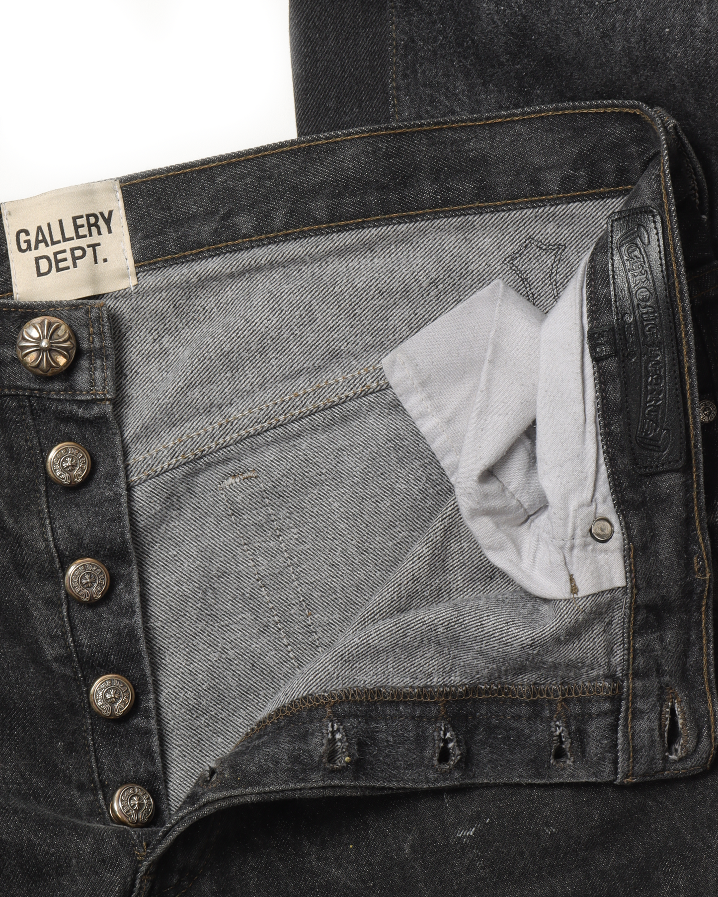 Gallery Dept. "La Flare" Cross Patch Denim