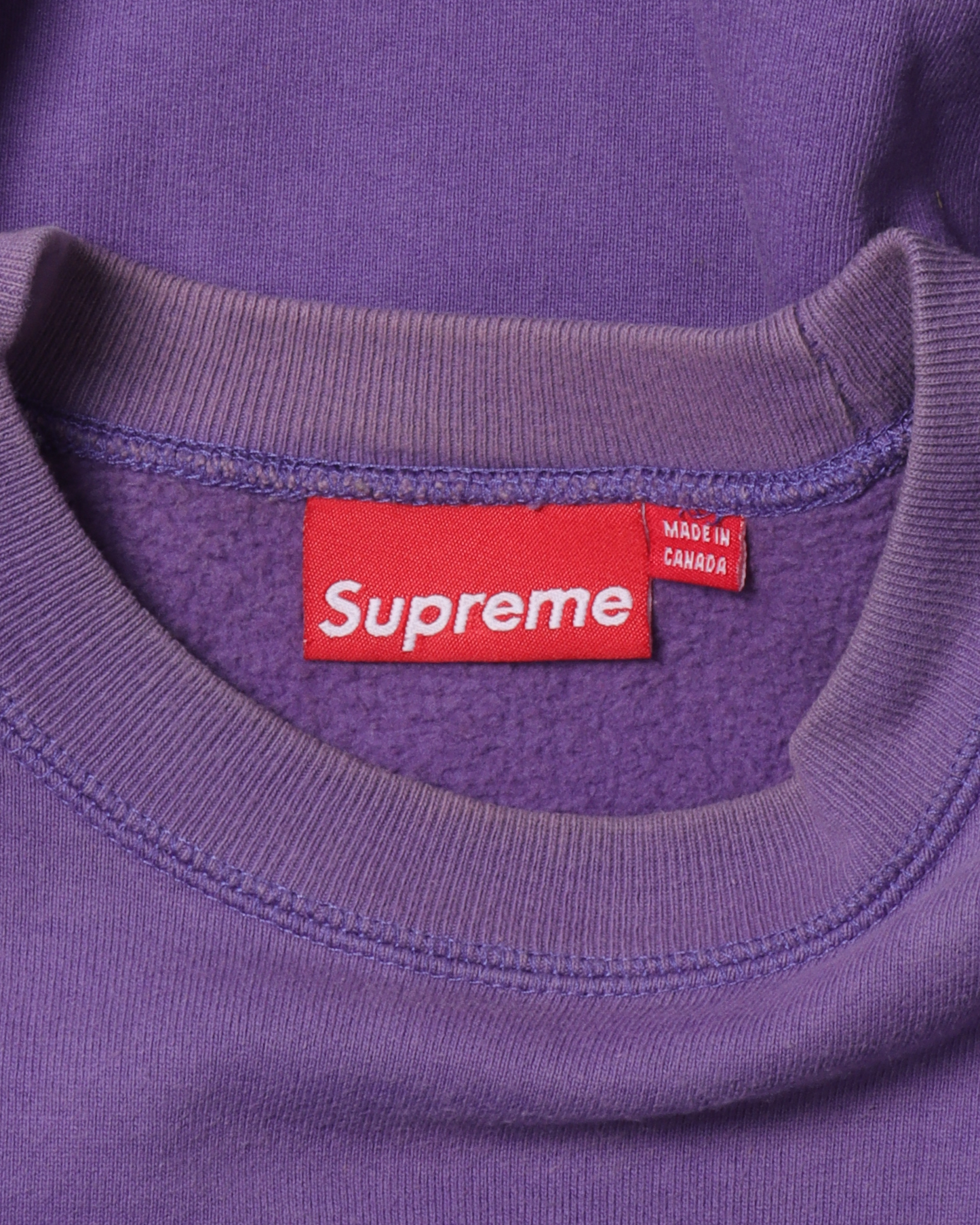 2006 Purple Teal Box Logo Crewneck
