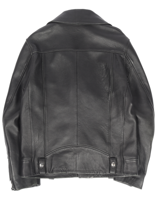 Nate Clean Lamb Leather Motorcycle Jacket