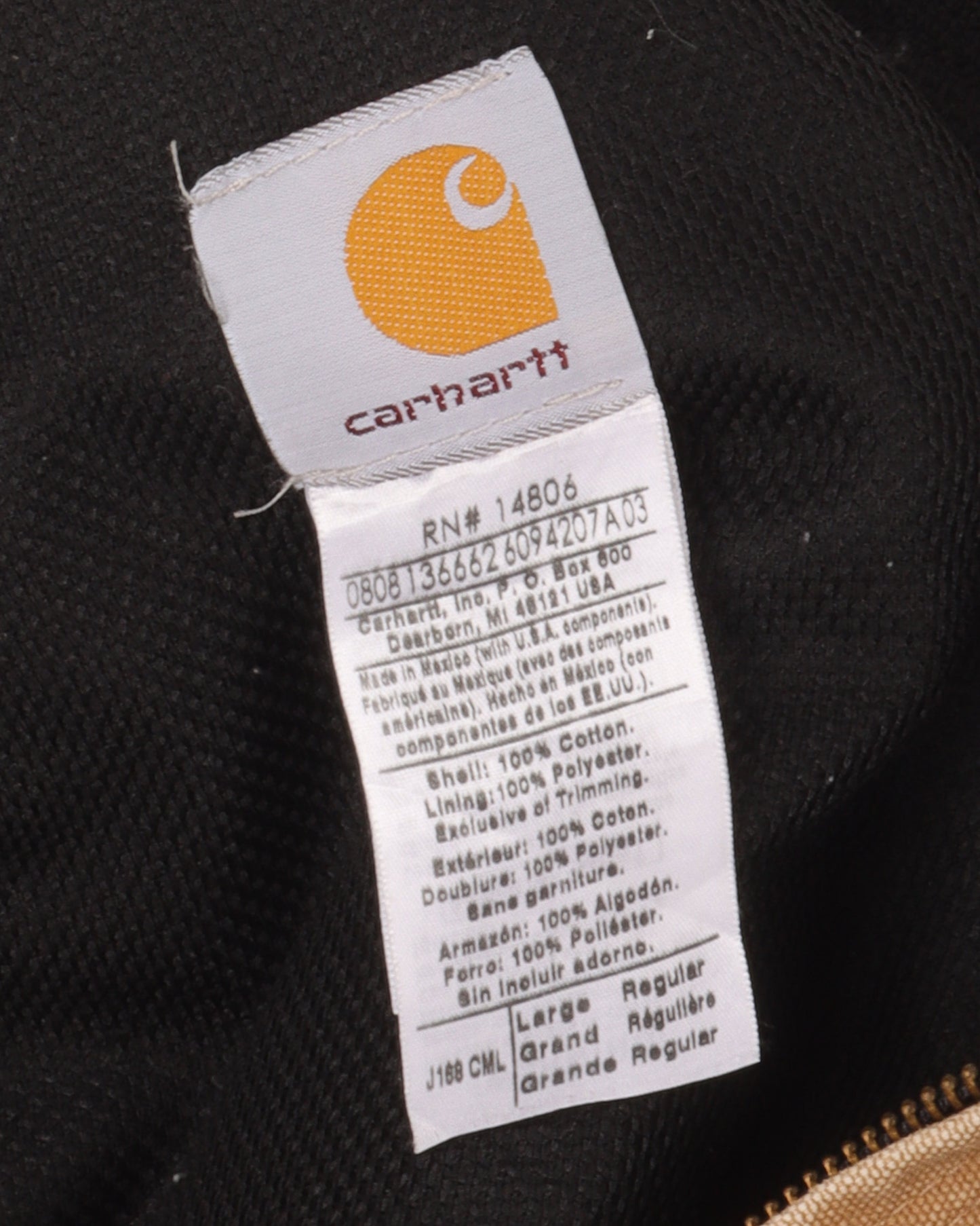 Carhartt Hooded Work Jacket