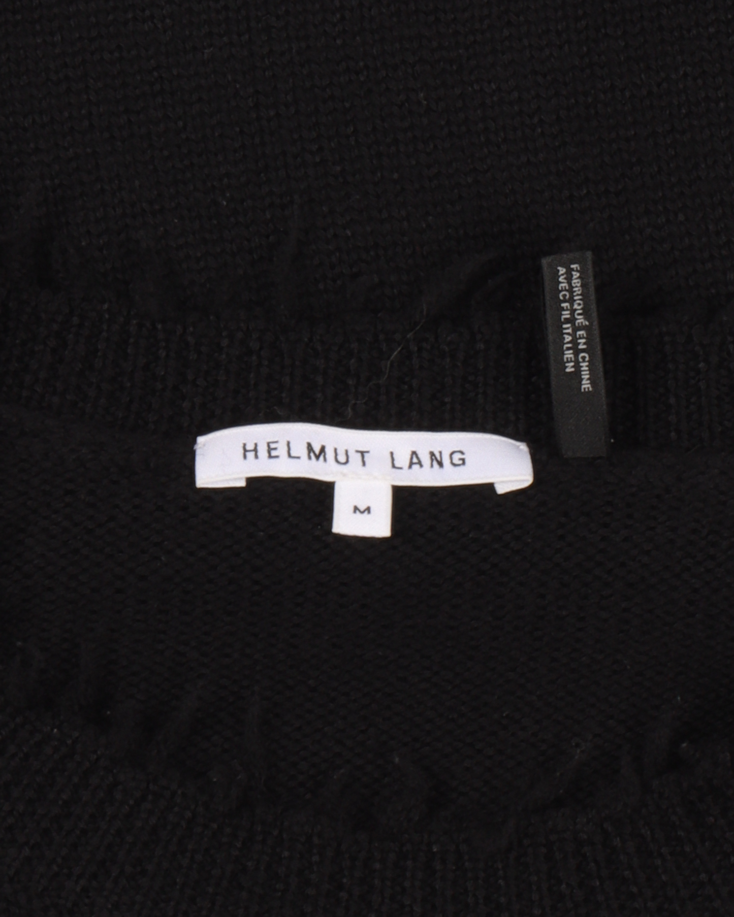 Wool Distressed Sweater