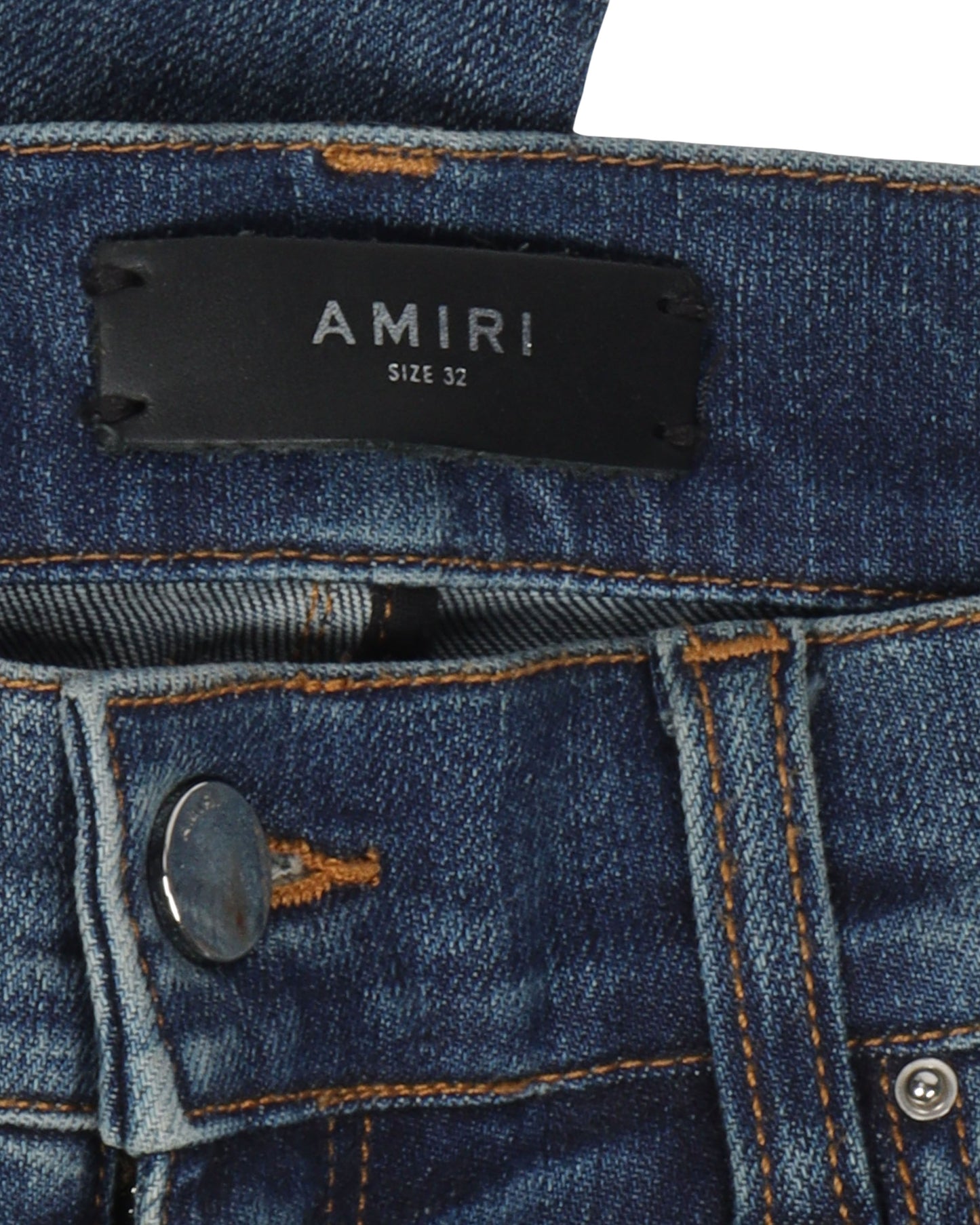 Distressed Fade Denim Jeans