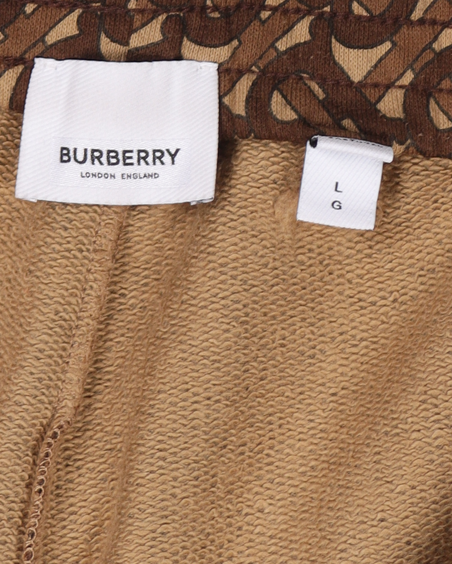 Side-Stripe Monogram Sweatpants