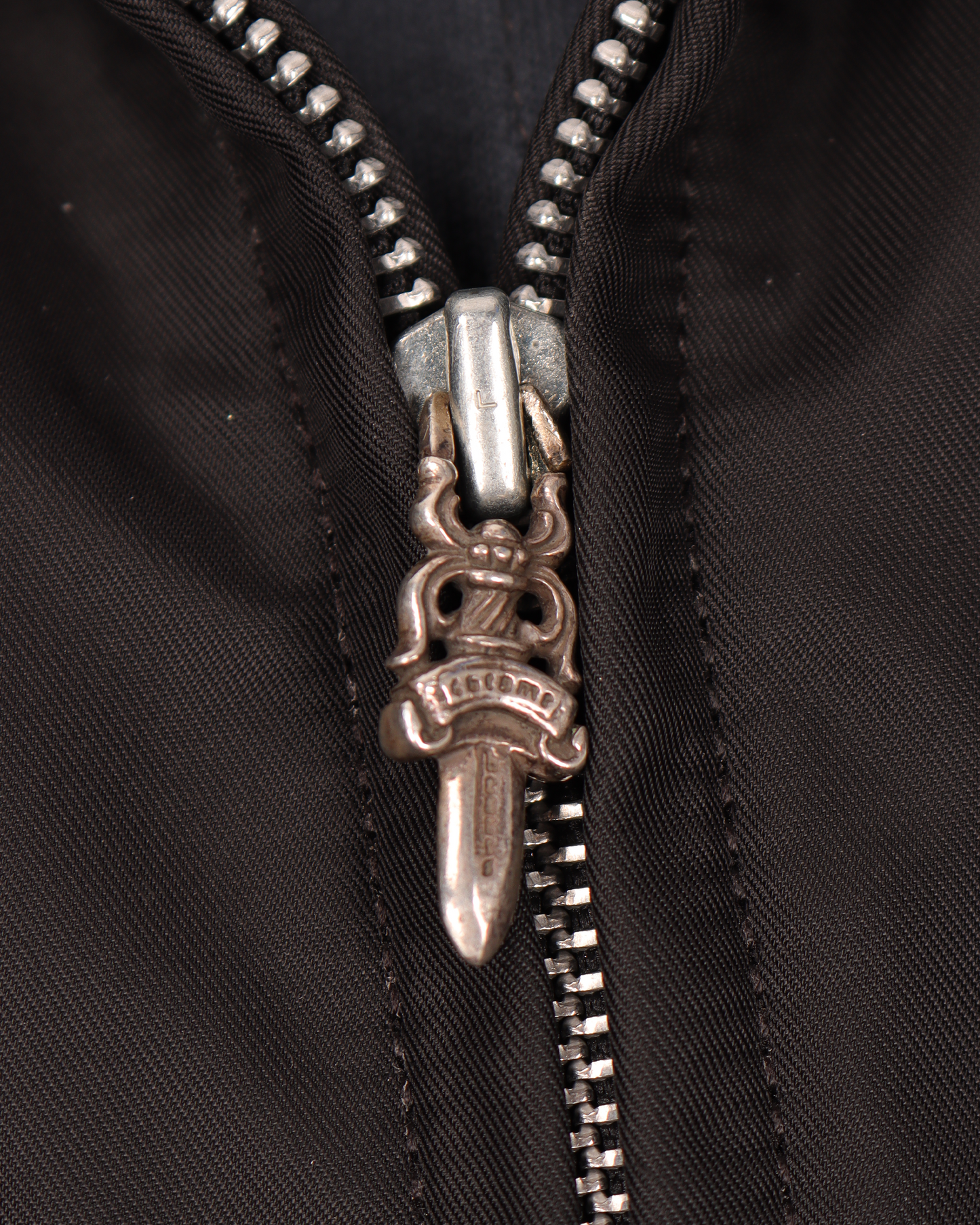 Cemetery Cross Patches Nylon Trucker Jacket