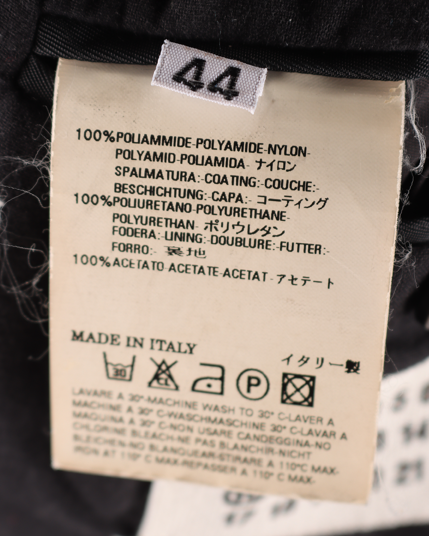 AW06 PADDED BOMBER JACKET