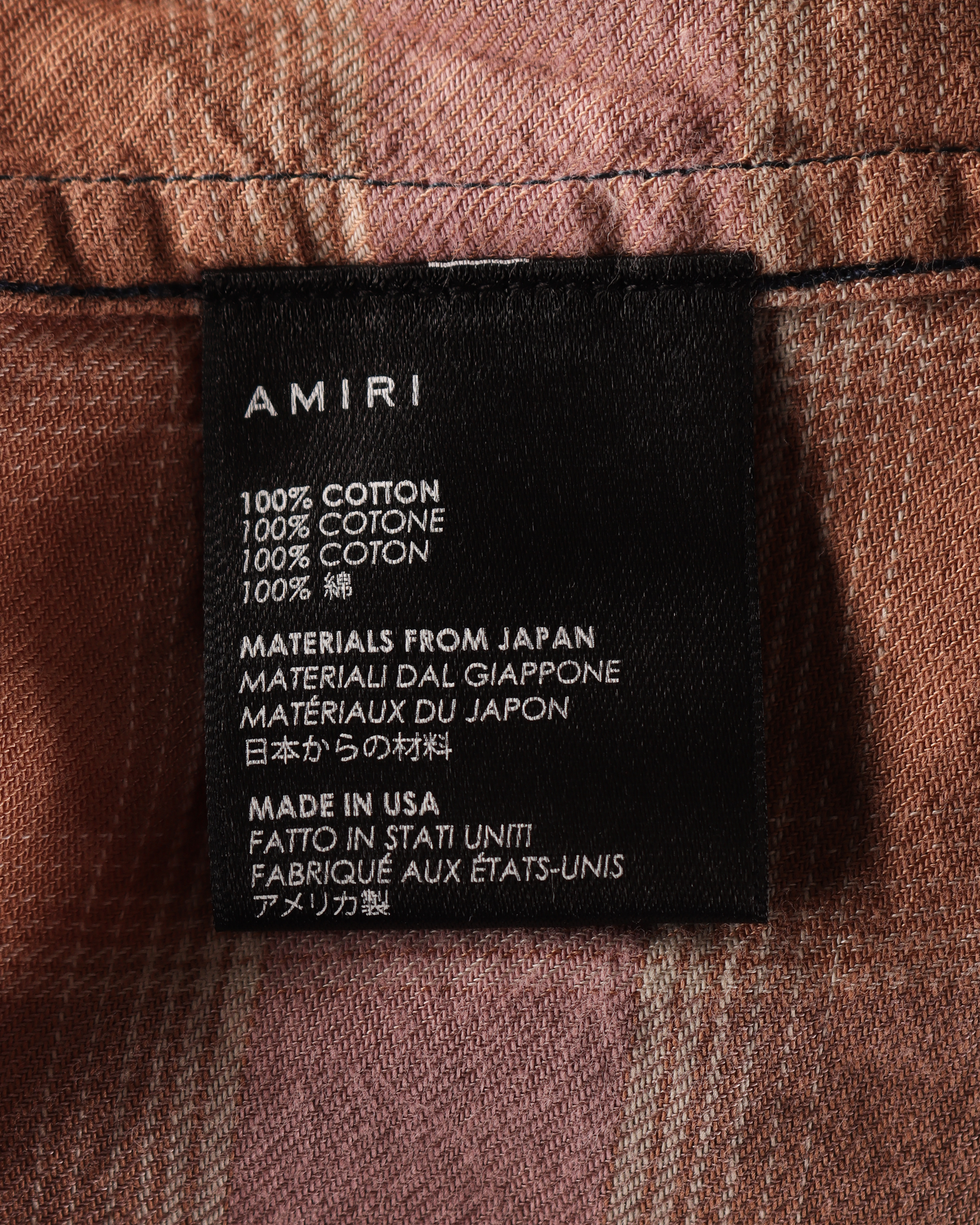 Bleached Flannel Shirt