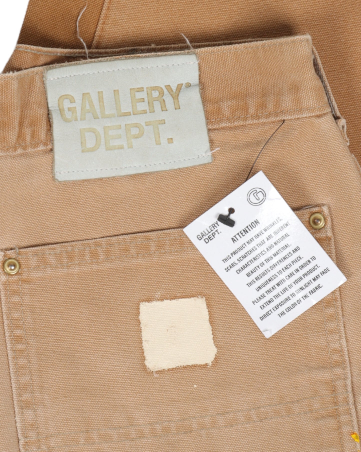 Paint Splatter Carpenter Flare Pants