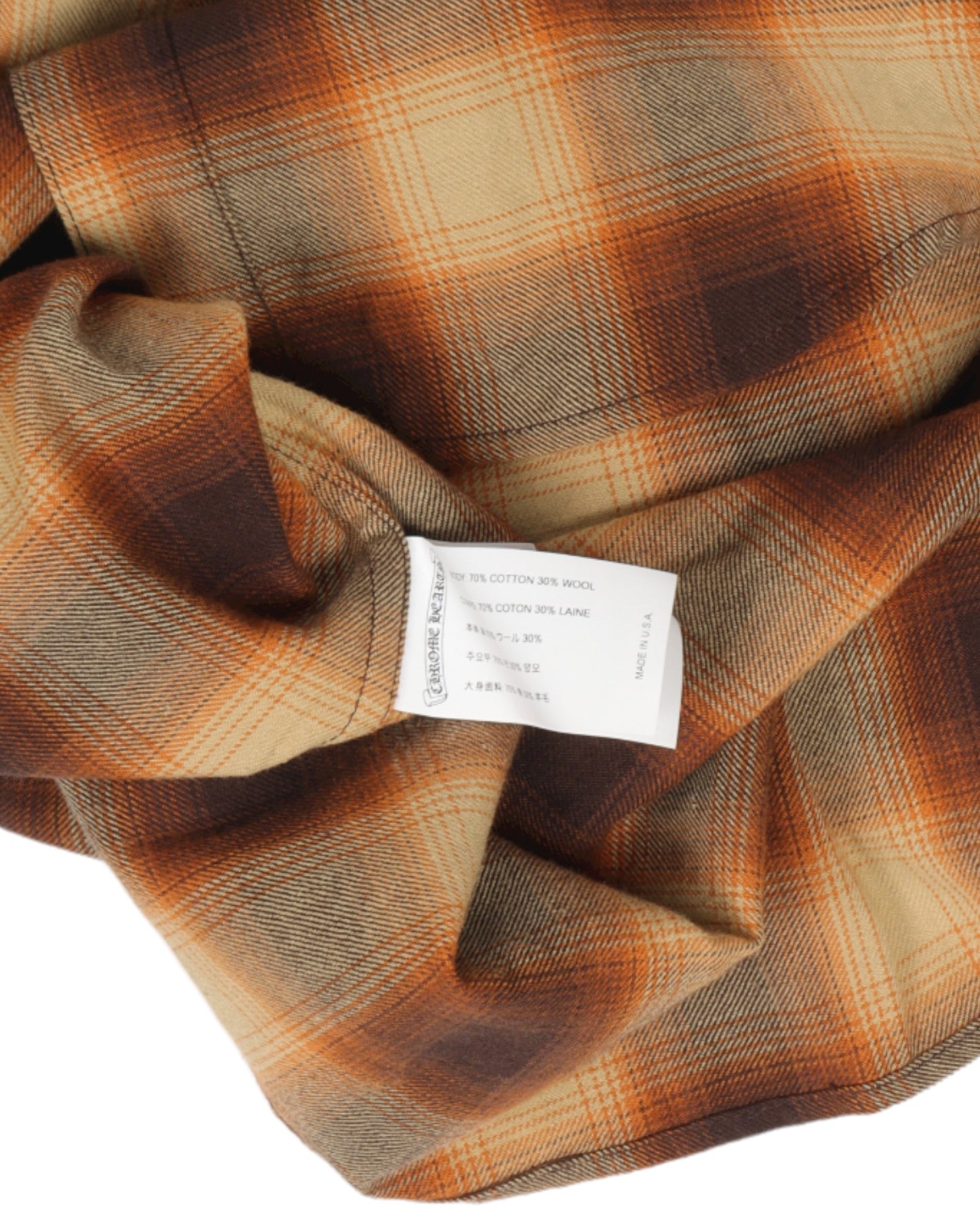 Matty Boy "FORM" Wool-Blend Plaid Flannel