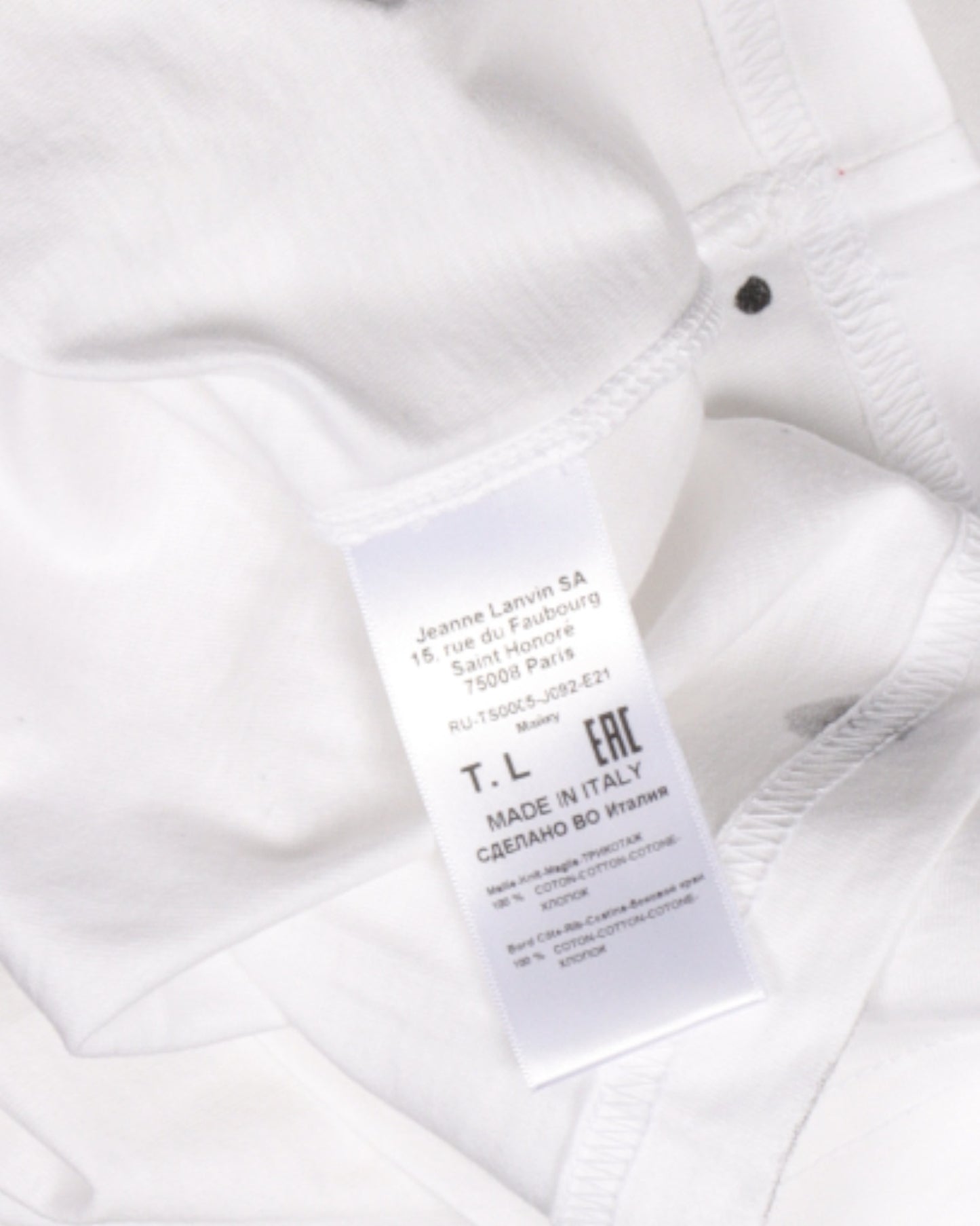 Lanvin Paint Splatter T-Shirt