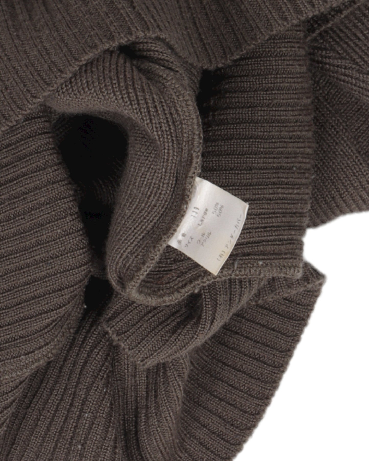 2001 Wool-Cashmere Blend Turtleneck Sweater