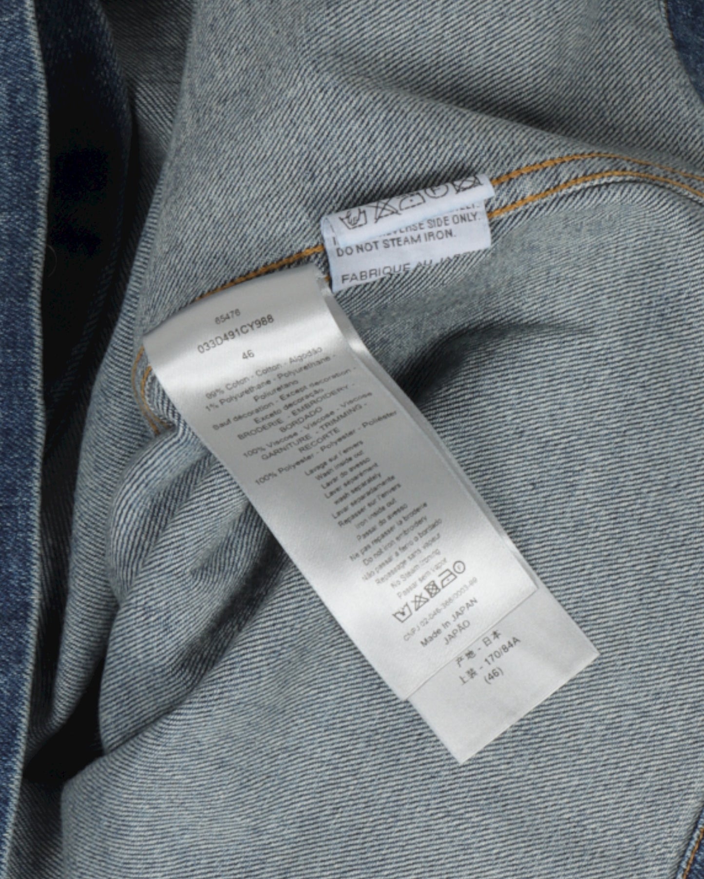 Kenny Scharf Logo Denim Shirt