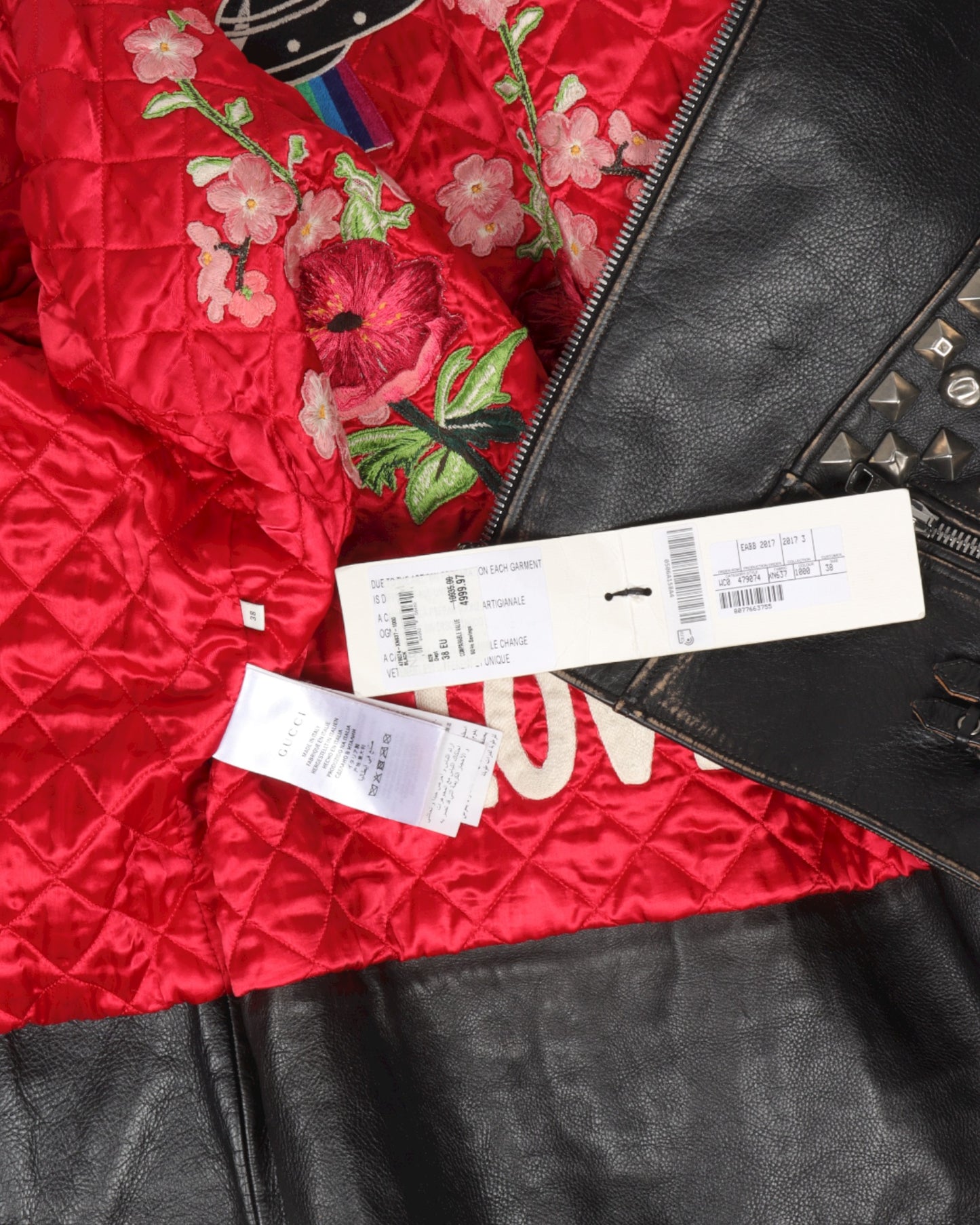 SS17 Studded Leather Jacket