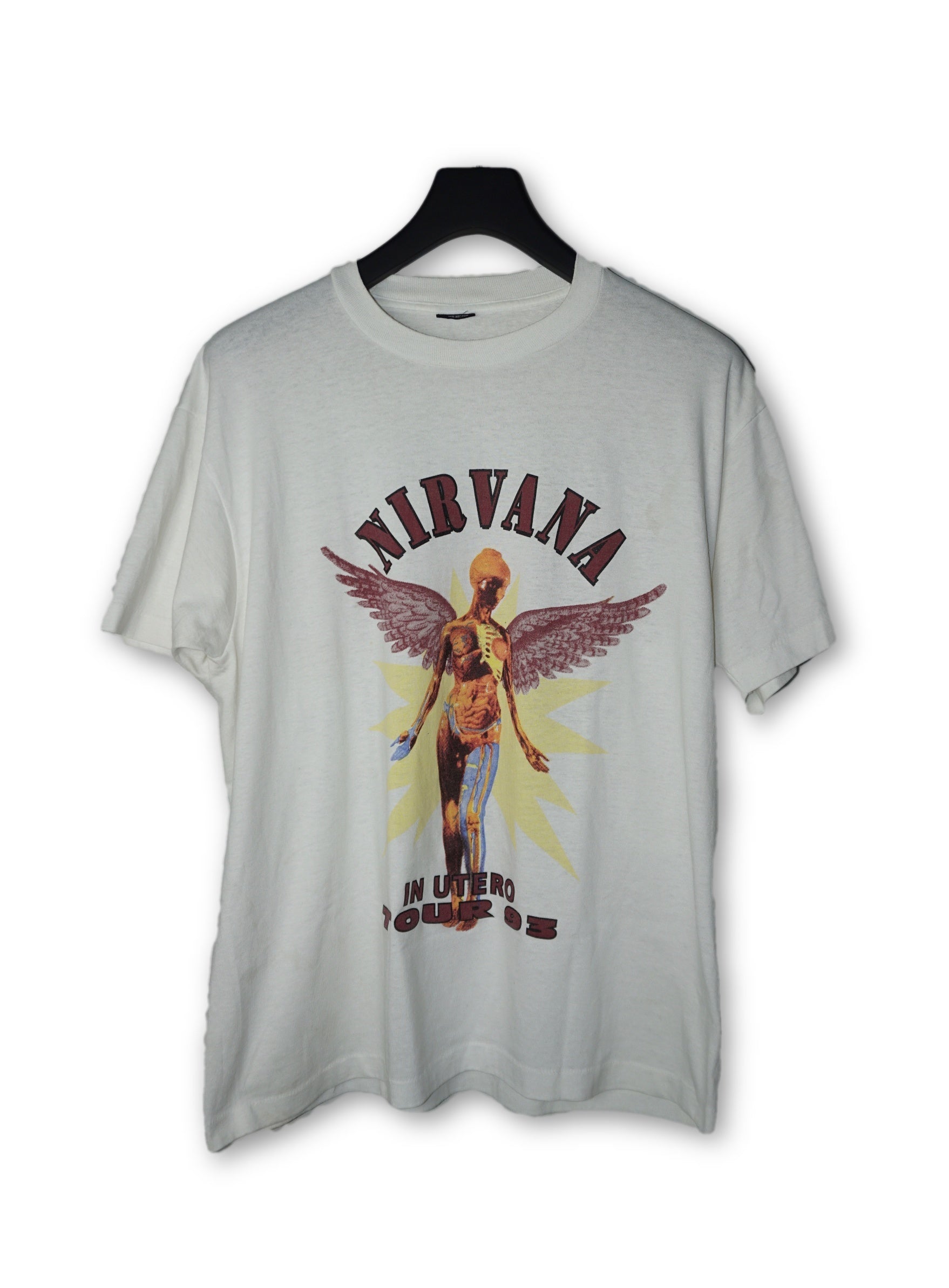 Nirvana In Utero Vintage Rock Tour T-Shirt – Justin Reed Nirvana In Utero Vintage Rock Tour T-Shirt – Justin Reed