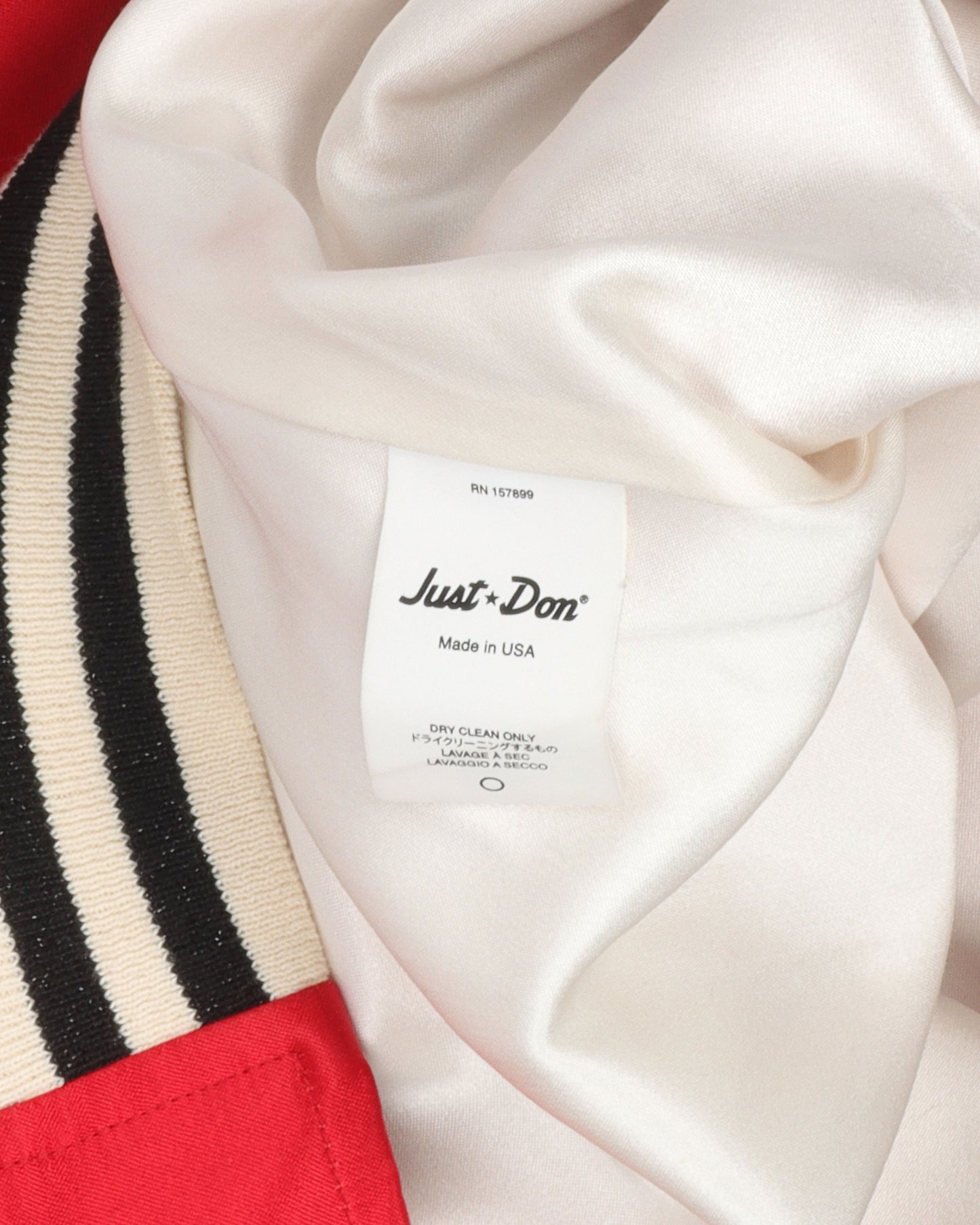 Satin Varsity Jacket