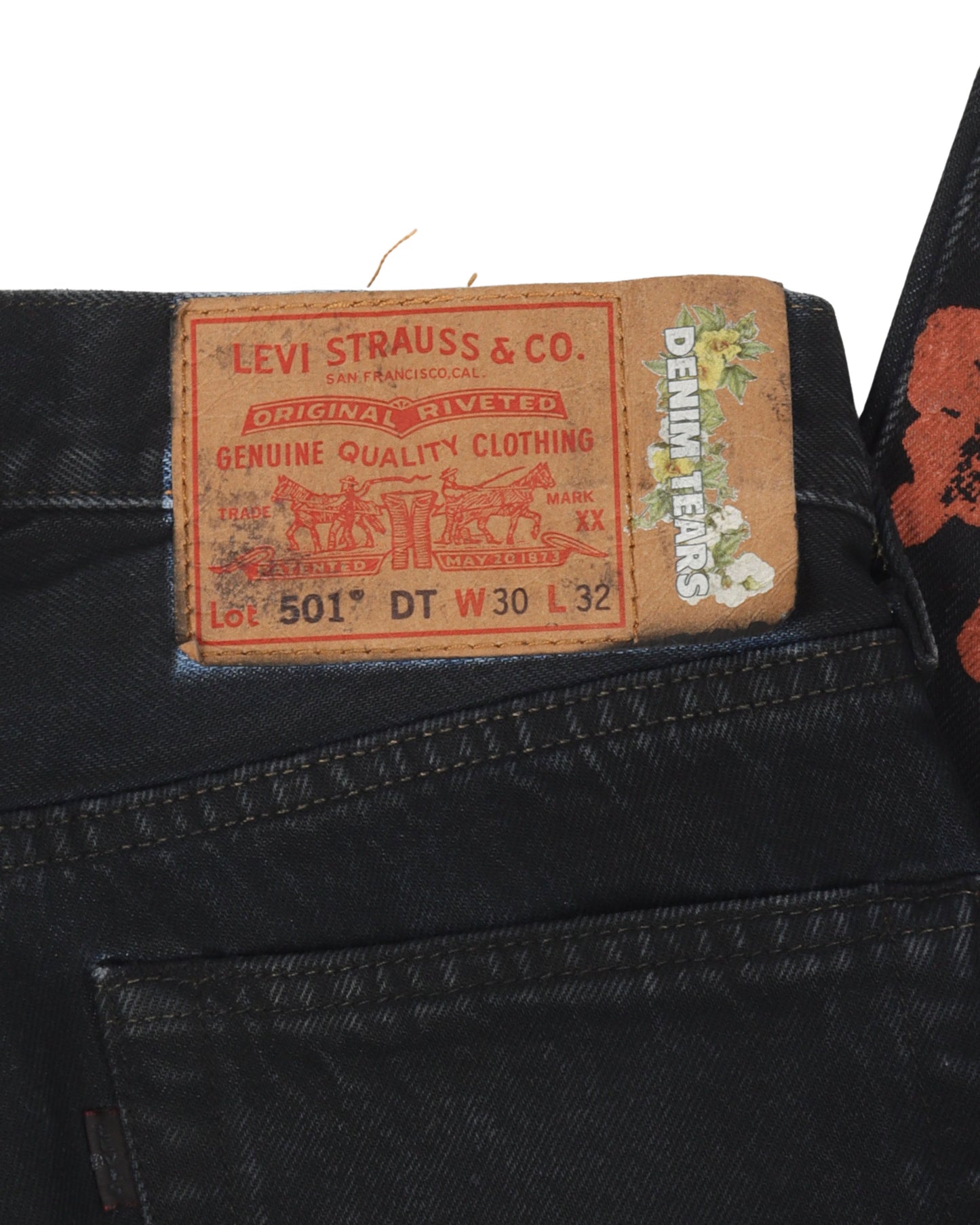 Levi's 501 Cotton Wreath Jeans
