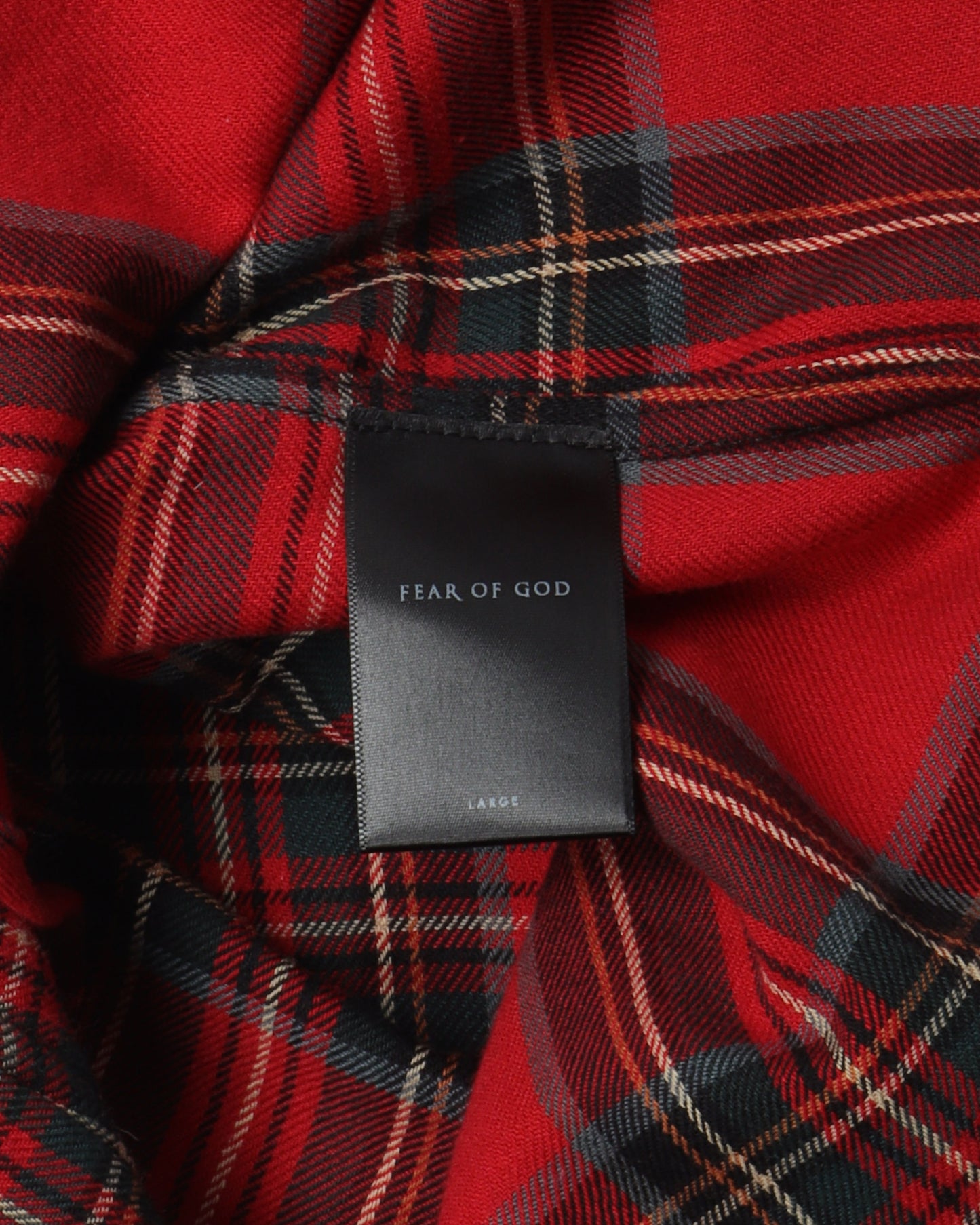 Second Collection Back Zip Flannel Shirt