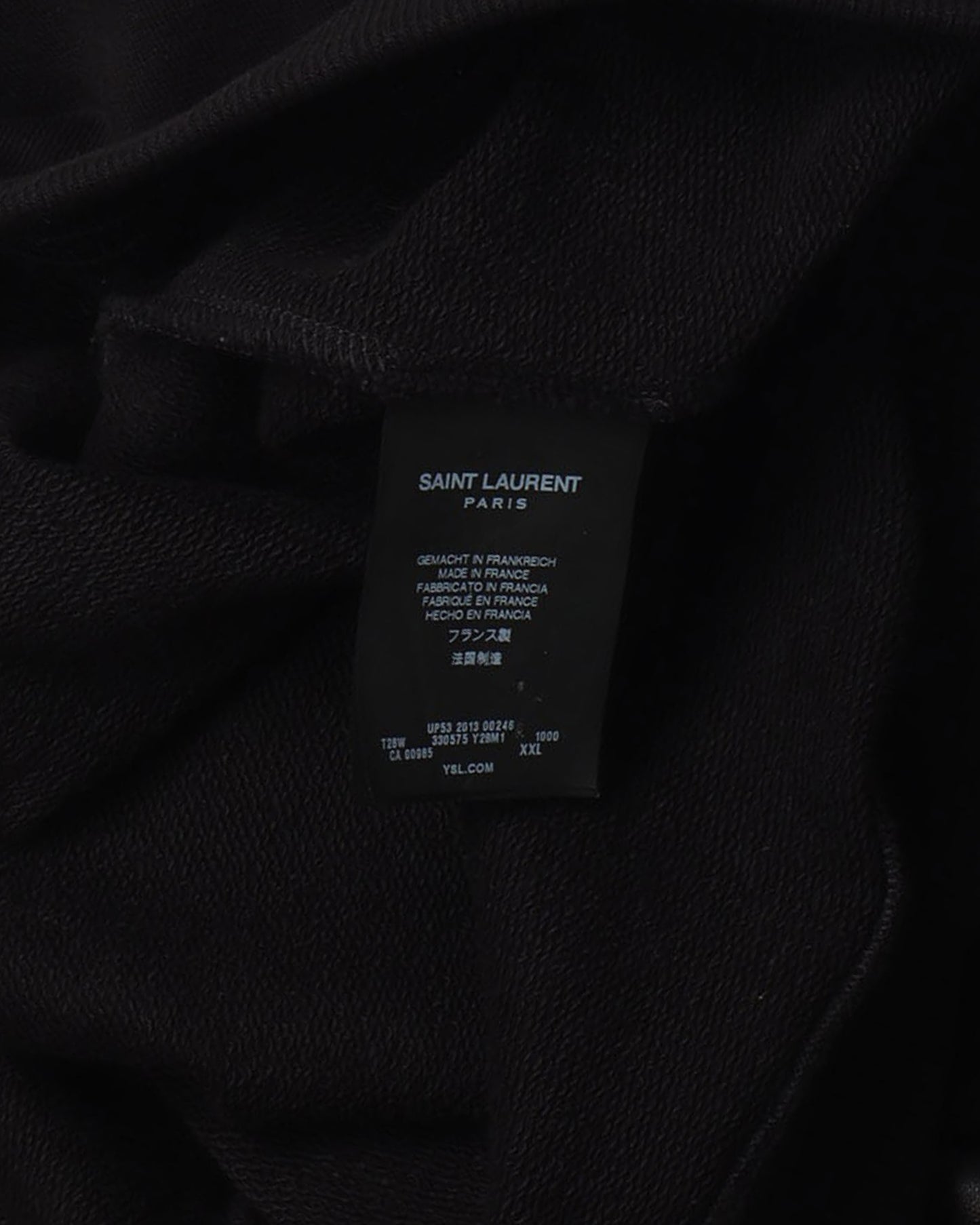 Muscle Hoodie w/ Leather Sleeves