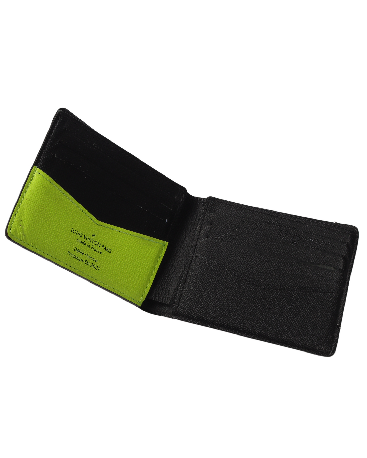 Embroidered Slender Wallet