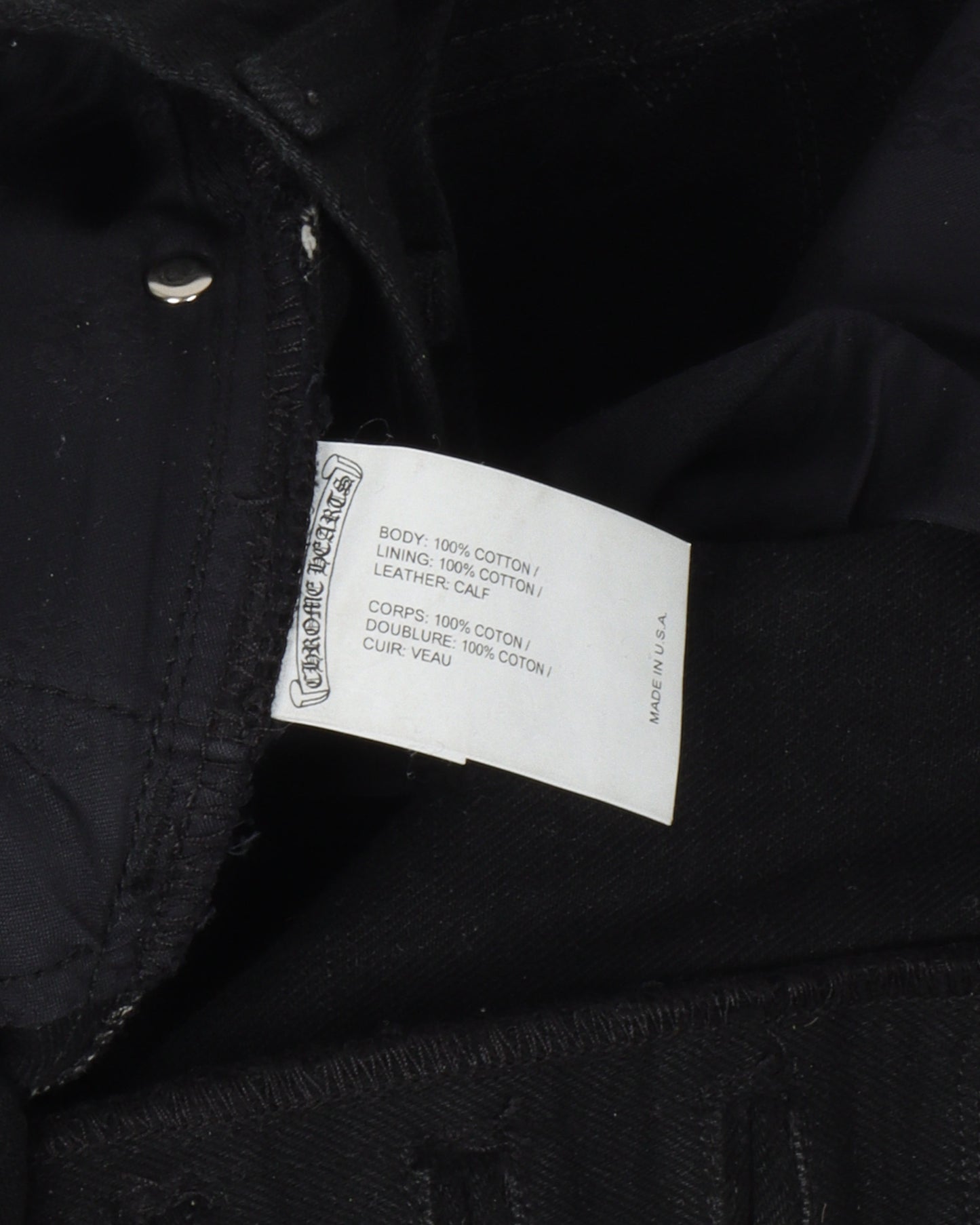 Leopard Cross Patch Jeans w/ 35 Cross Patches