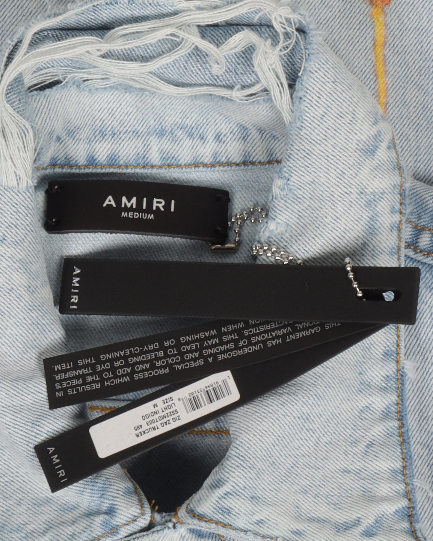 Zig Zag Denim Jacket