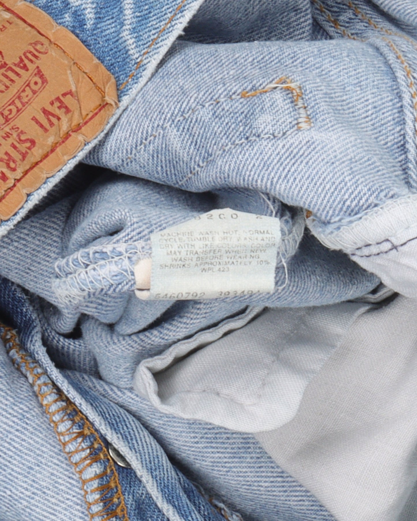 Distressed Levi's 501 Jeans