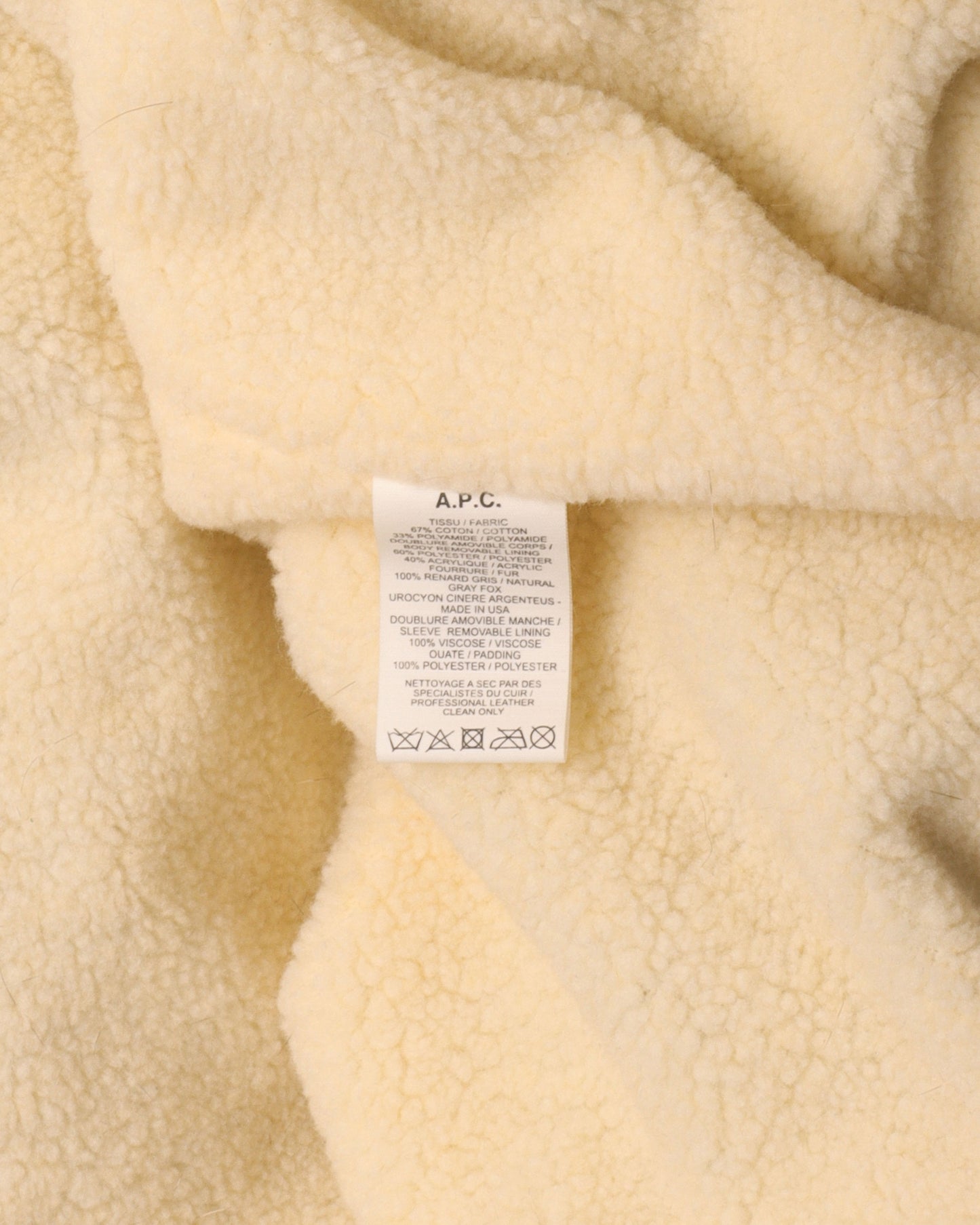 Kanye West Fox Fur Coat