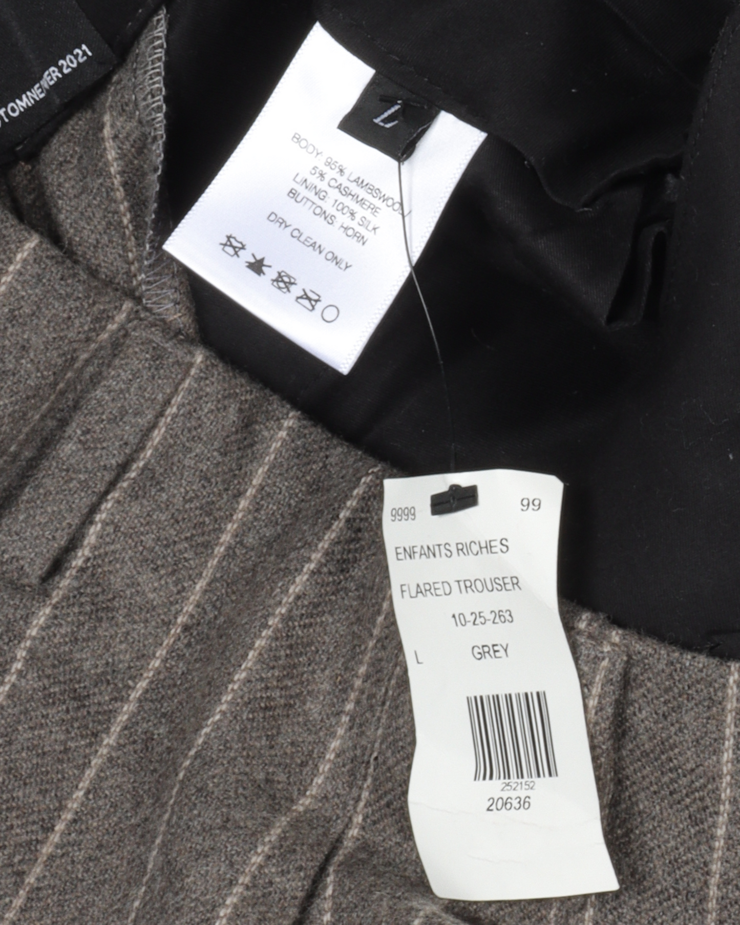 FW21 Wool Pinstripe Trousers