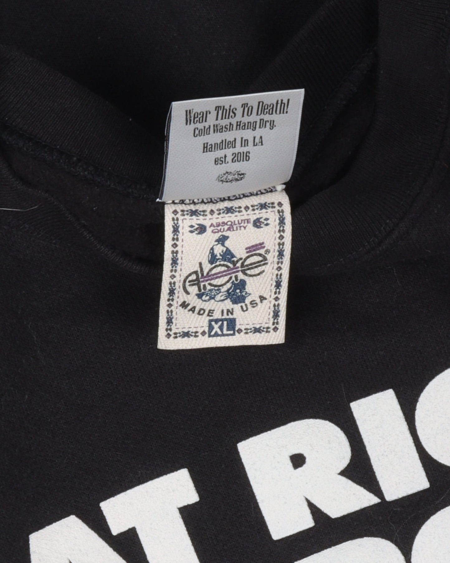 Eat Right Exercise Die Anyways Sweatshirt