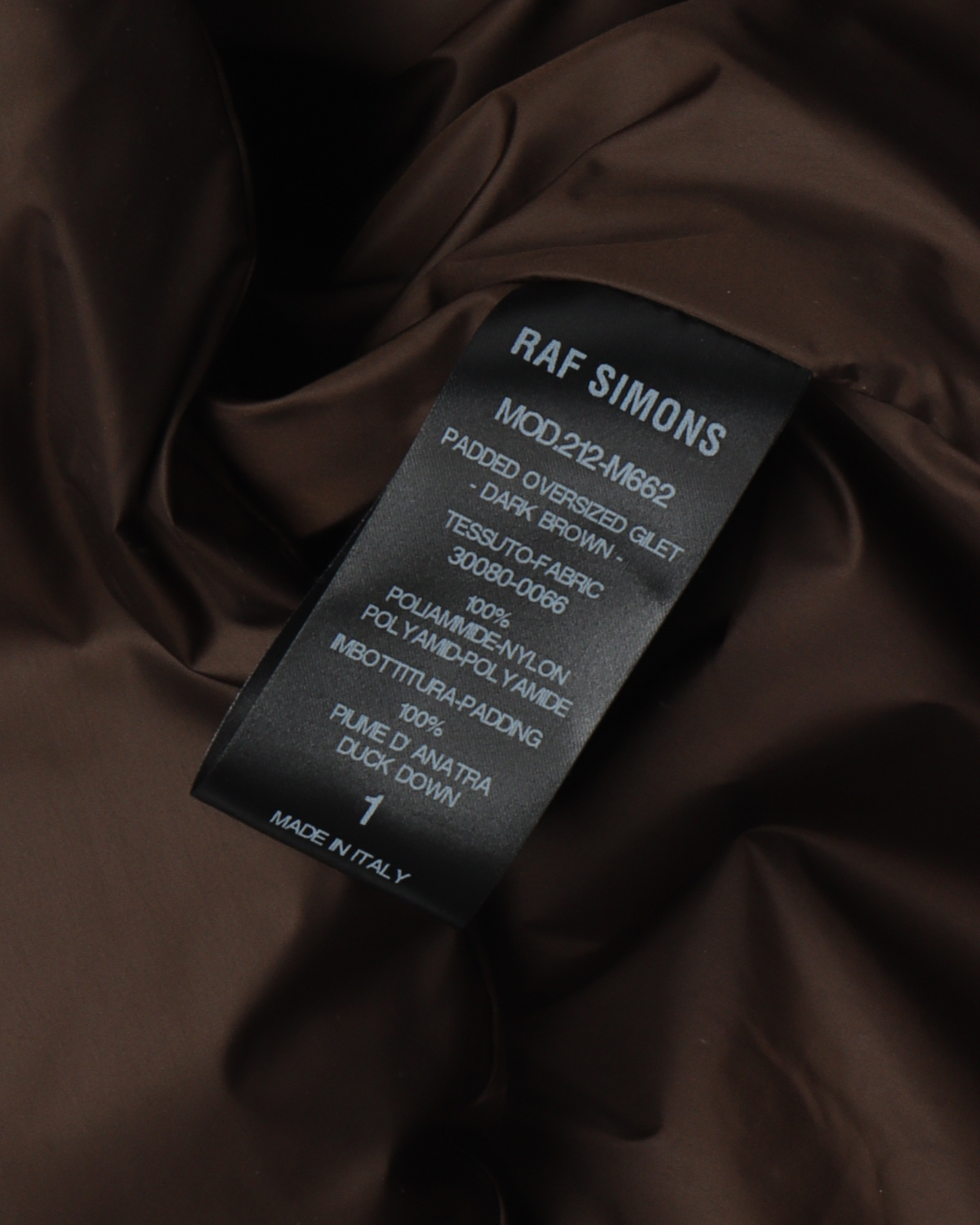 Oversized Down-Filled Vest