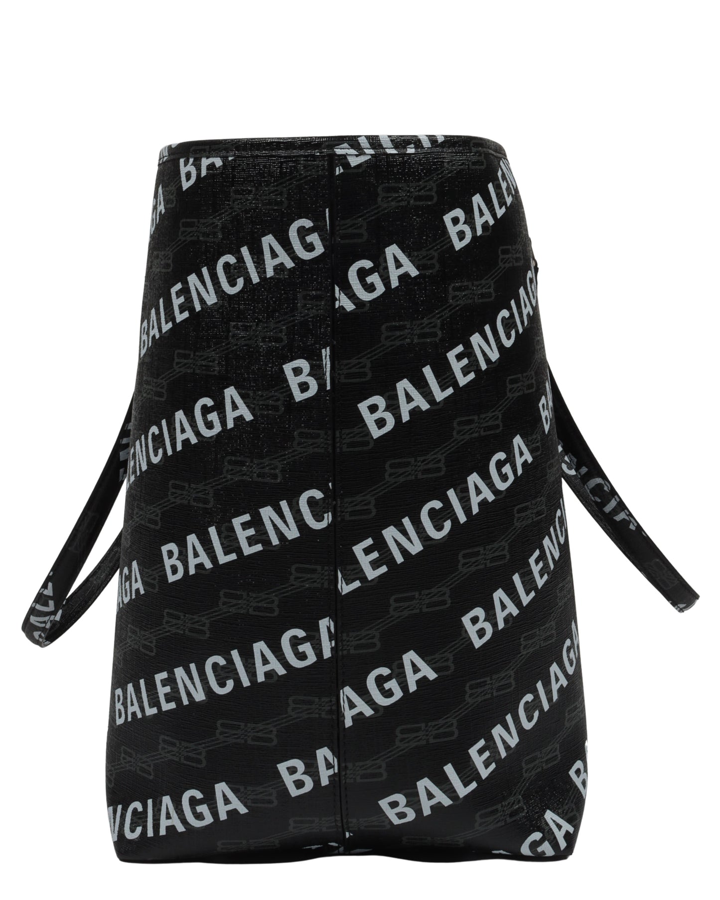 Monogram Jacquard Leather Tote Bag