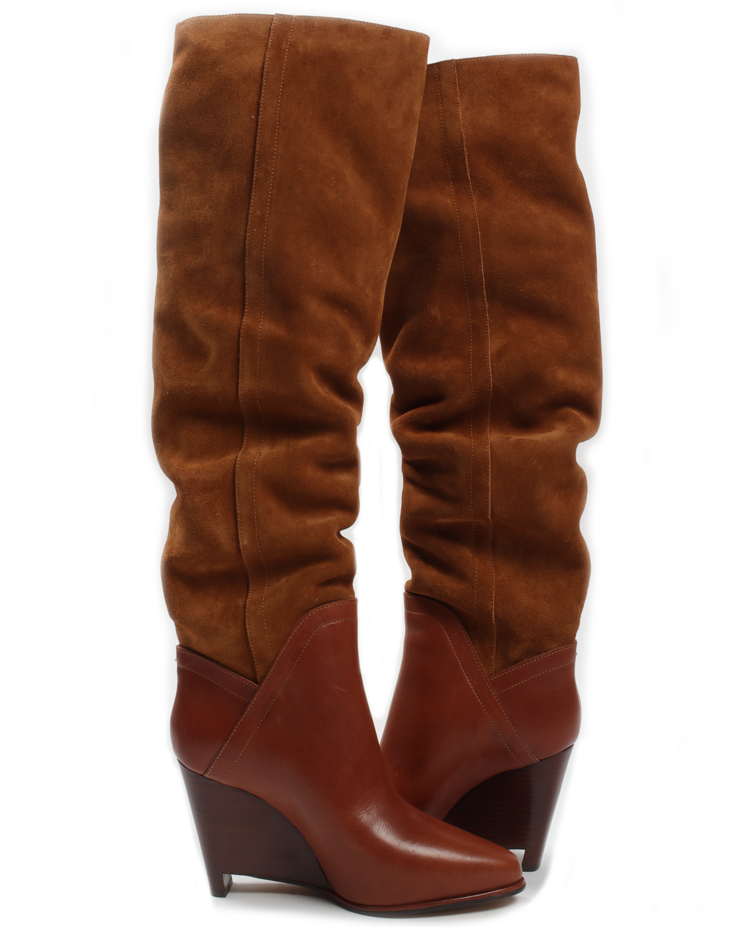 AW16 Galliano Era Suede Leather Boots