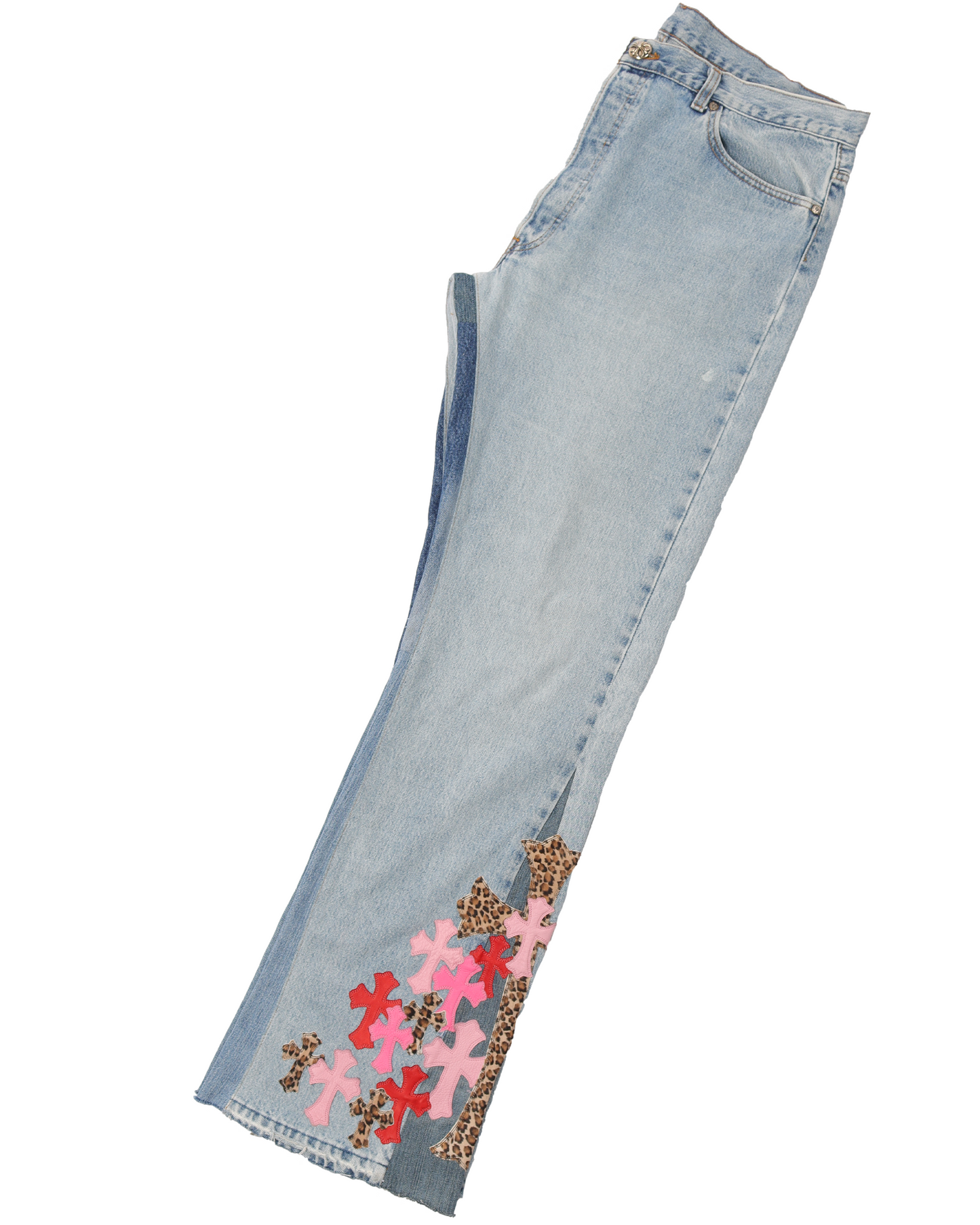Levi's Cross Patch Flared Denim