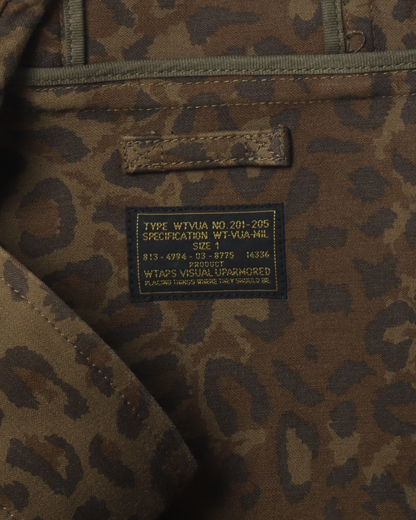 Leopard Military Jacket