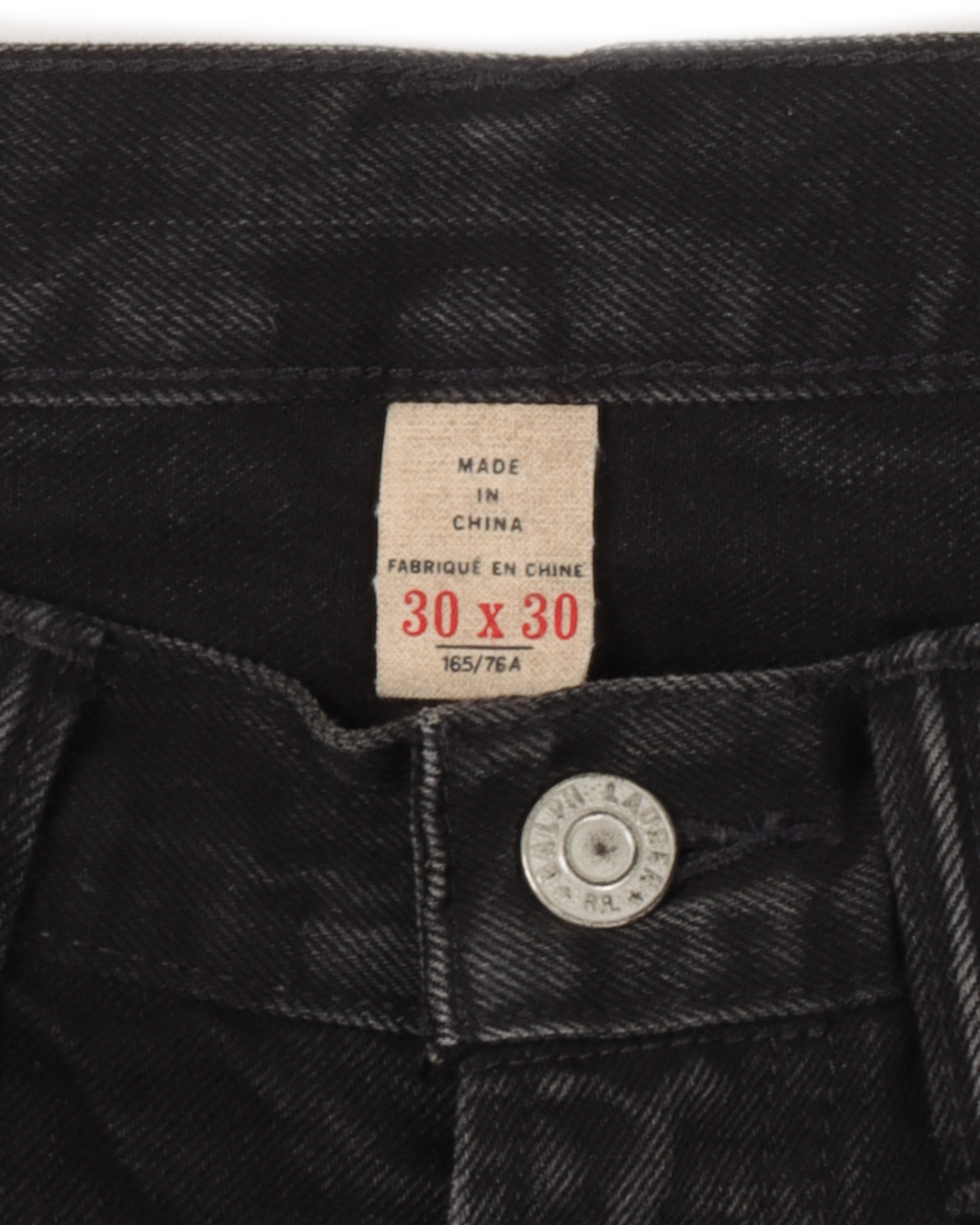 Black Straight Leg Jeans