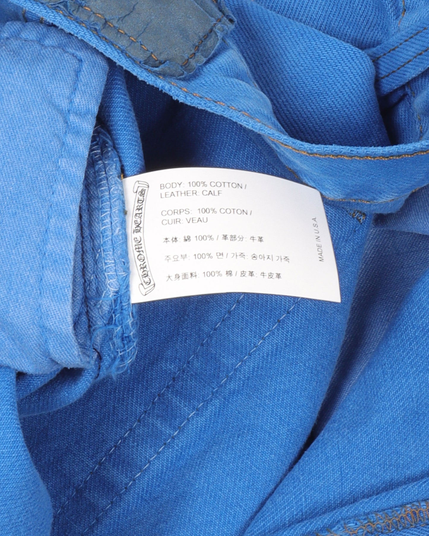 Levi's Leather Cross Dyed Jeans