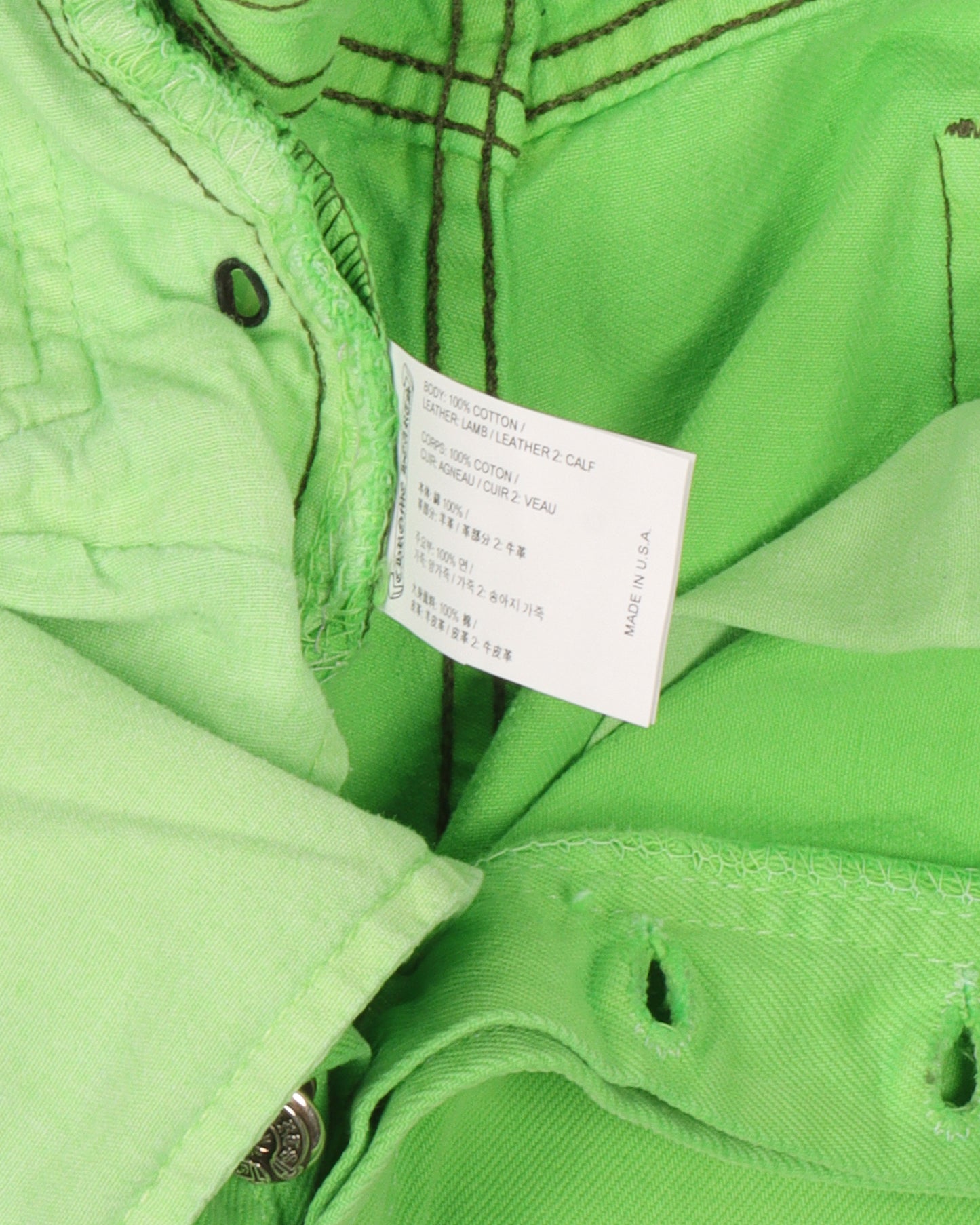 Sex Records Cross Patch Denim