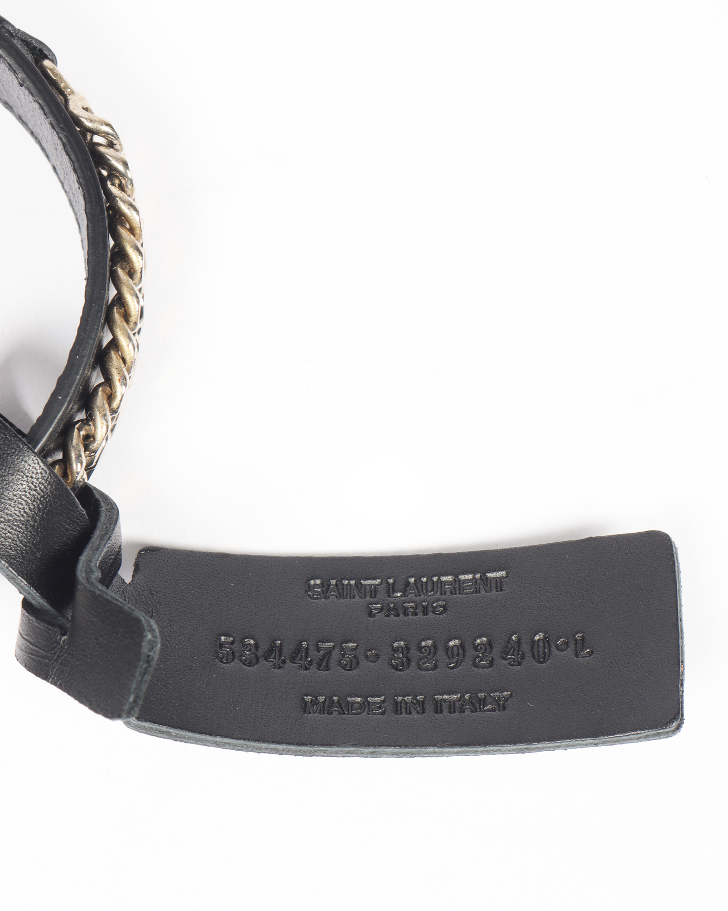 Leather Chain Bracelet