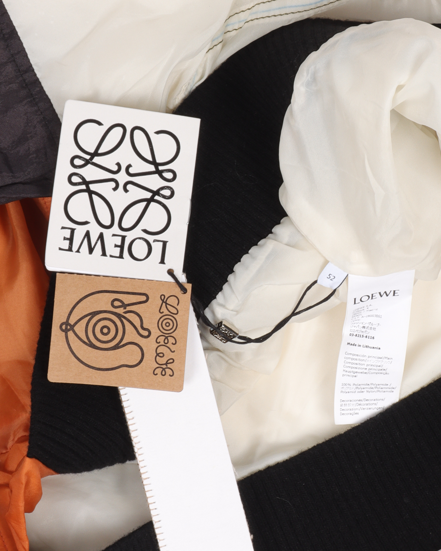 Nylon Color-Blocked Bomber Jacket