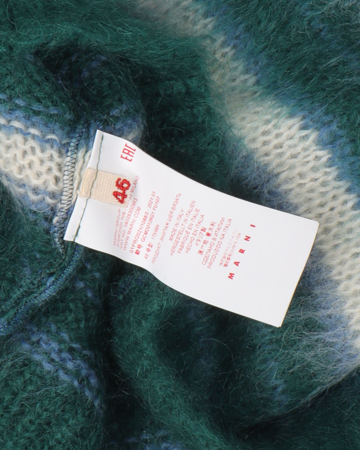 Striped Mohair Sweater