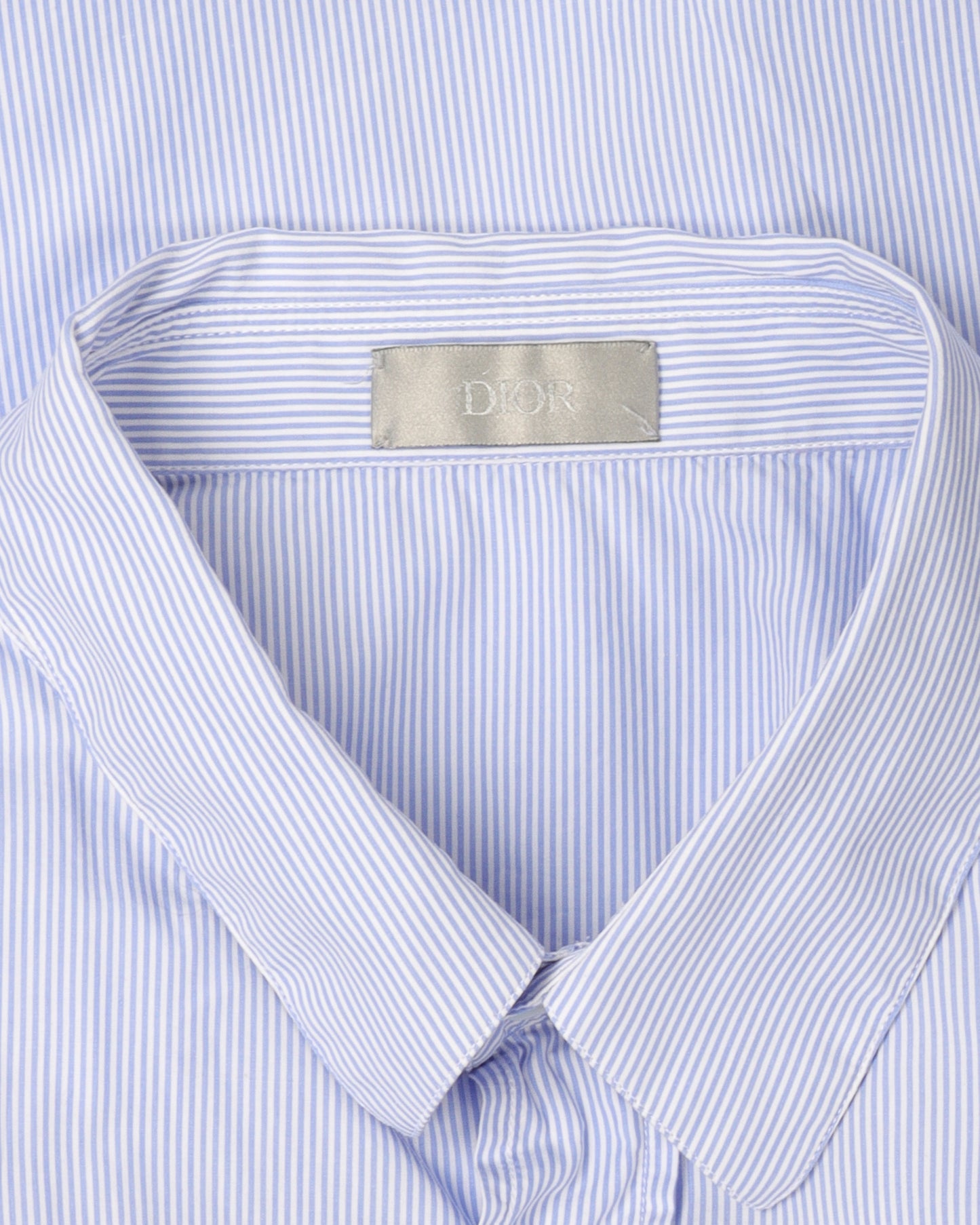 Air Dior Pinstripe Short Sleeve Shirt