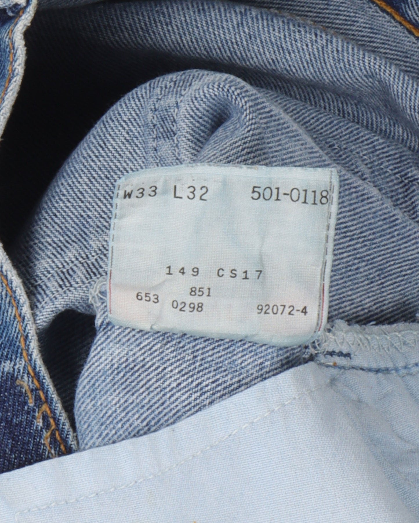 Levi's 501 Denim
