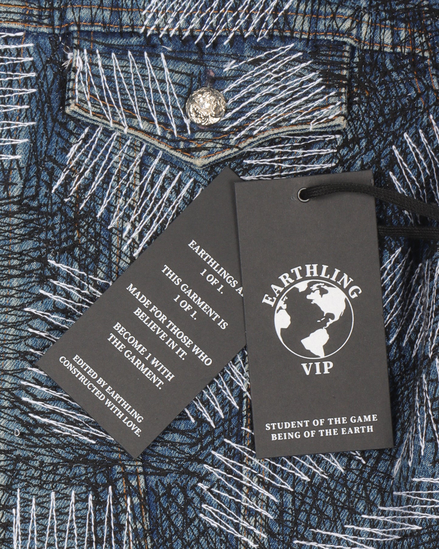Circus Stitch Blue Jacket