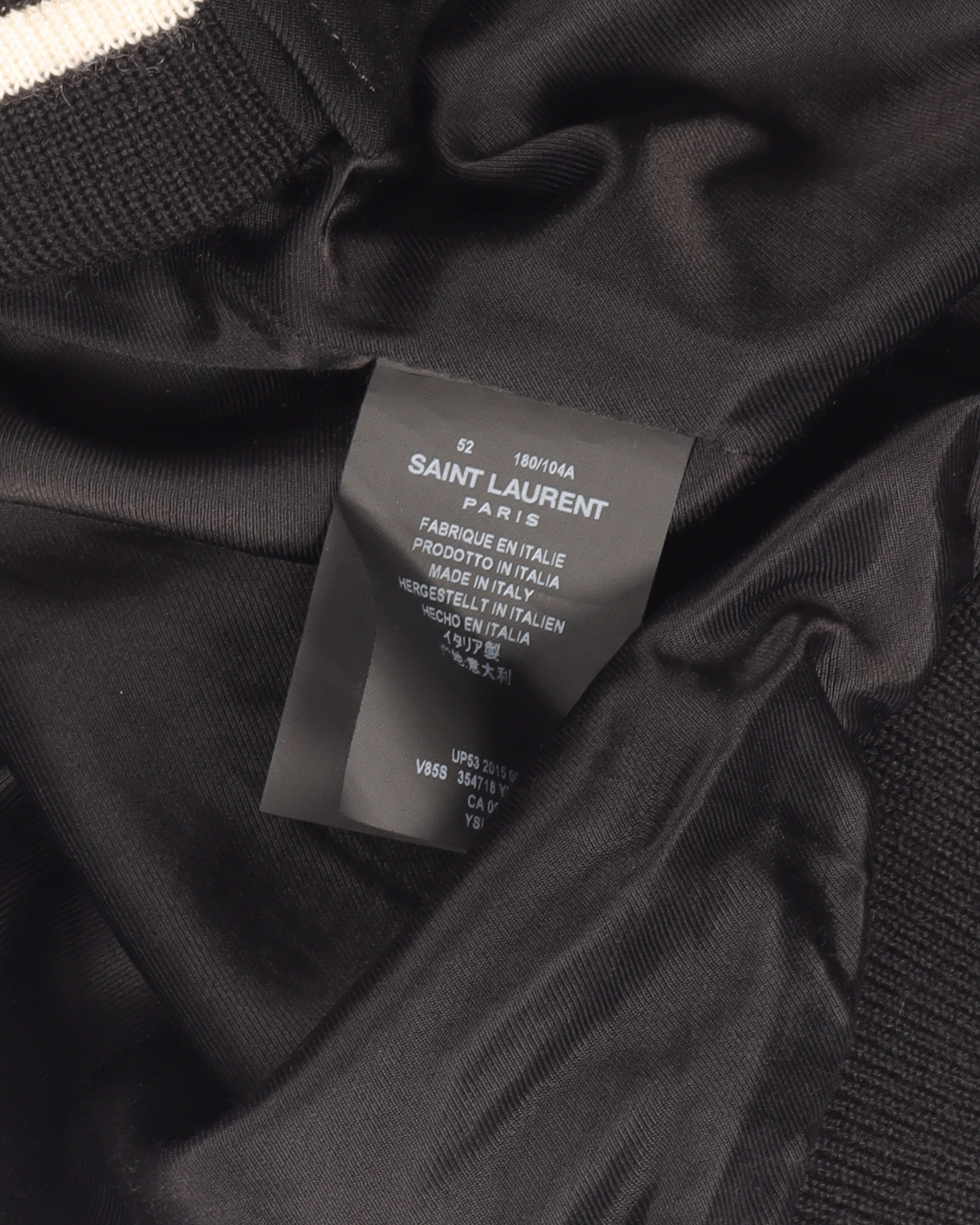 FW15 Leather & Wool Teddy Jacket