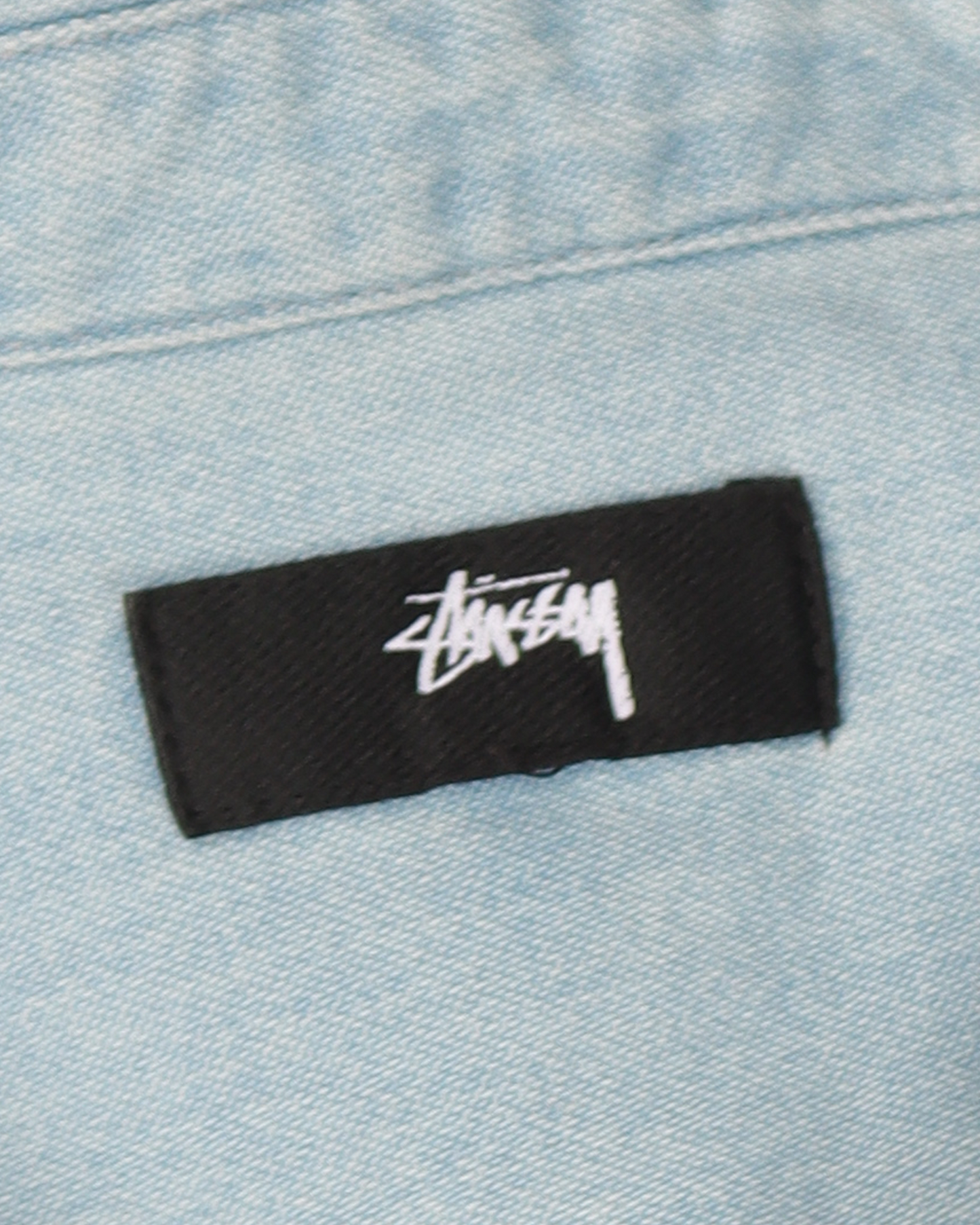 Flower Embroidery Denim Shirt