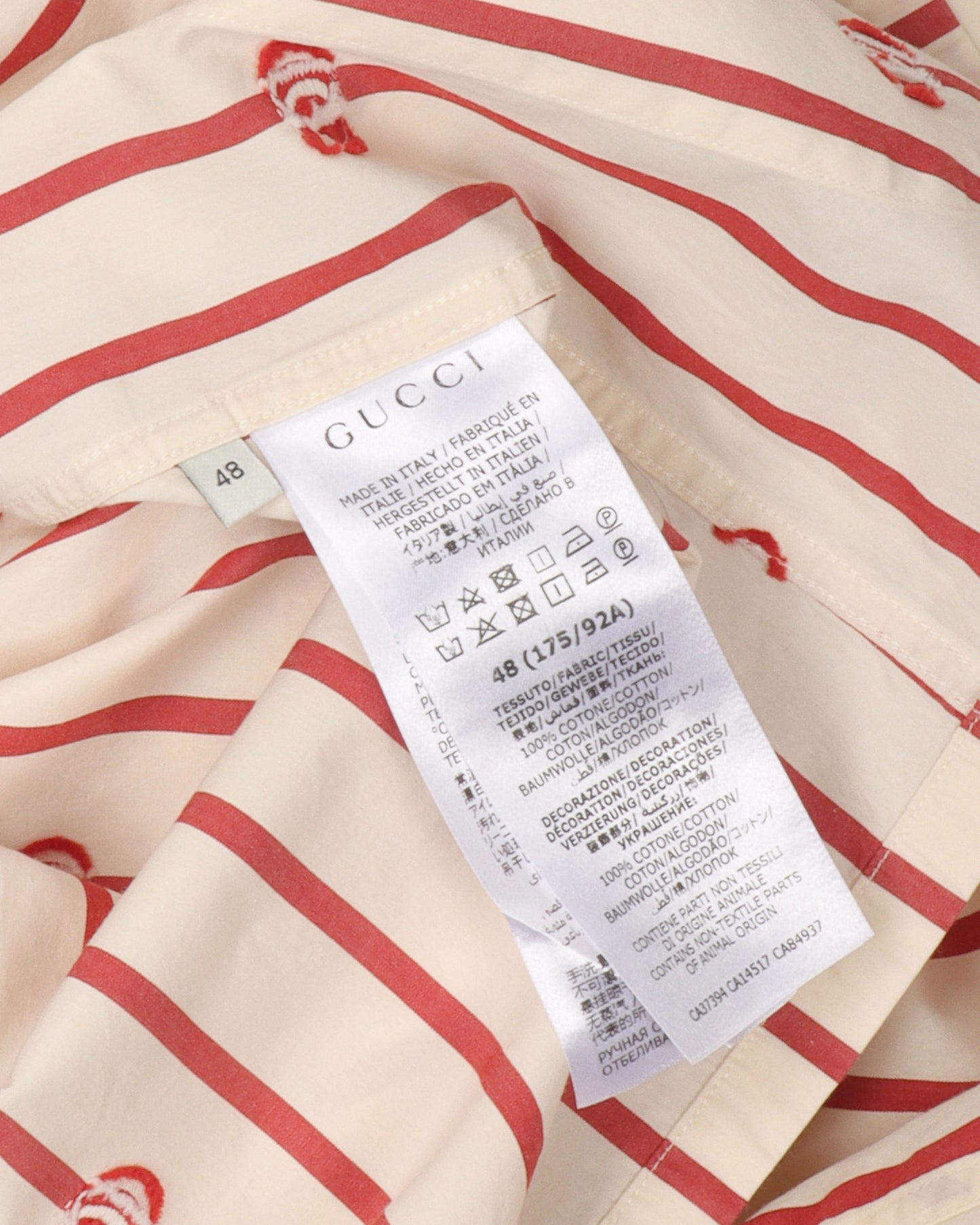 Striped Pajama Shirt