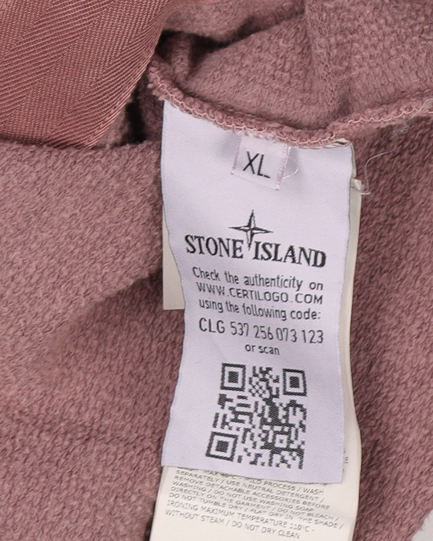 Garment Dyed Pullover Hoodie