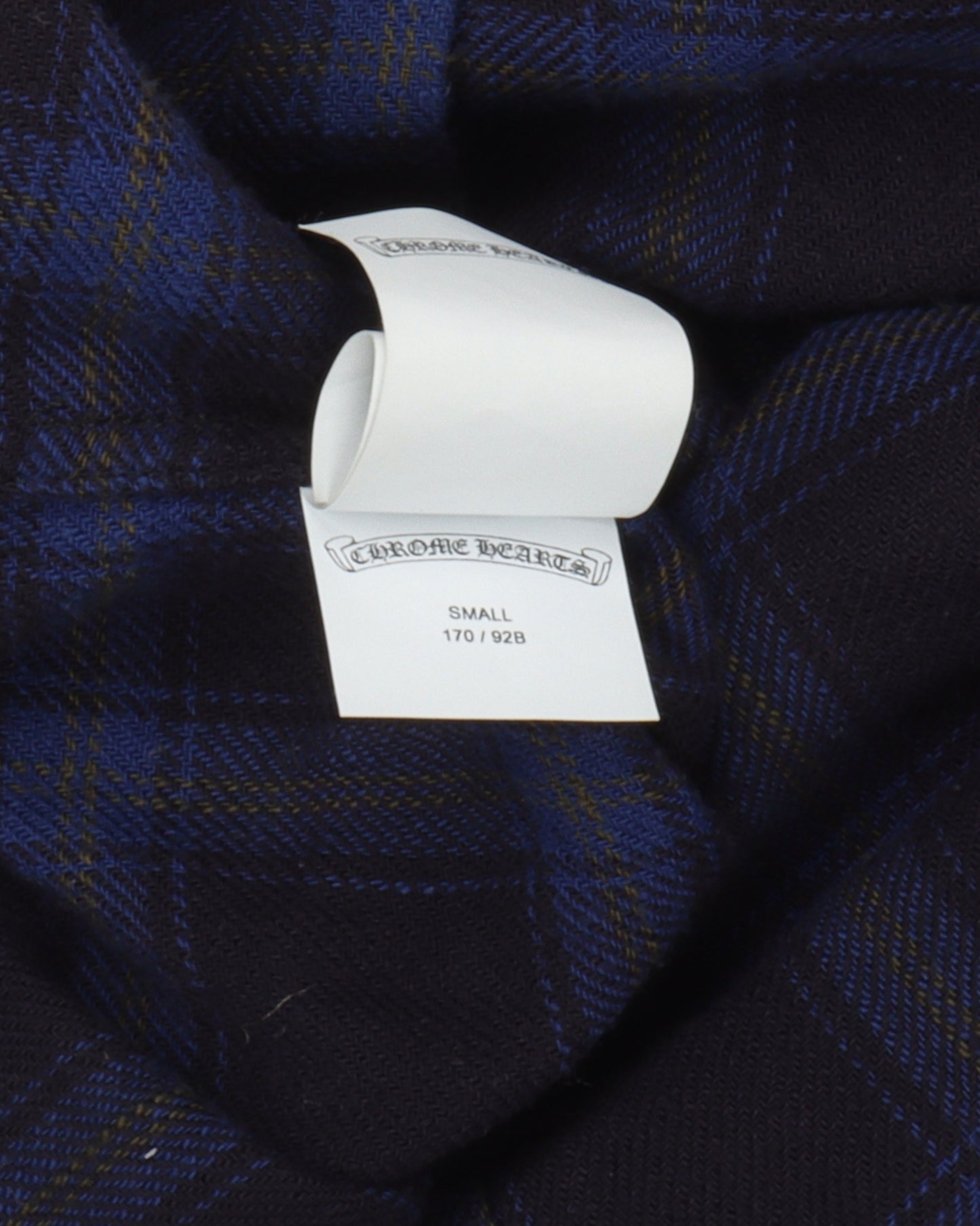 Leather Cross Sleeve Flannel